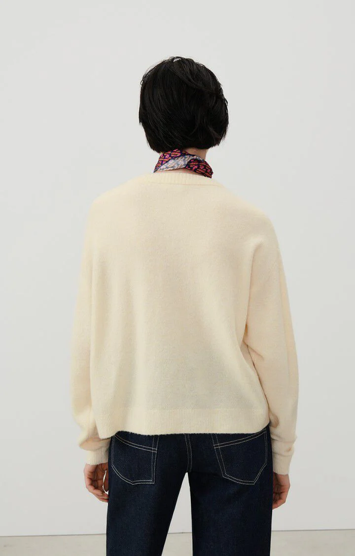 American Vintage | Damsville Oversized Button-Up Cardigan - Pannacotta - Image 4