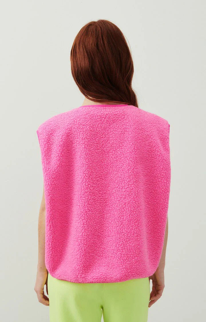 American Vintage | Hoktown Sleeveless Jacket - Pink-Acid-Chine - Image 2