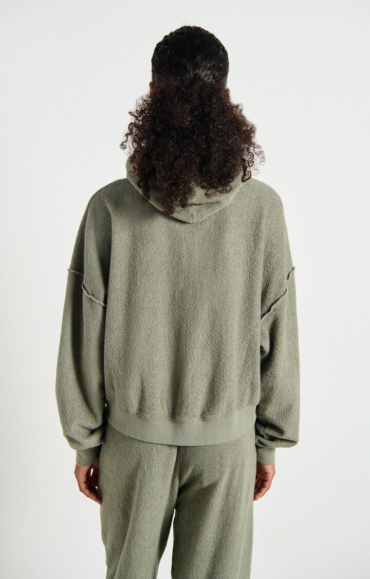 American Vintage | Zip Hoodie - Stonewashed Cotton Argile - Image 2
