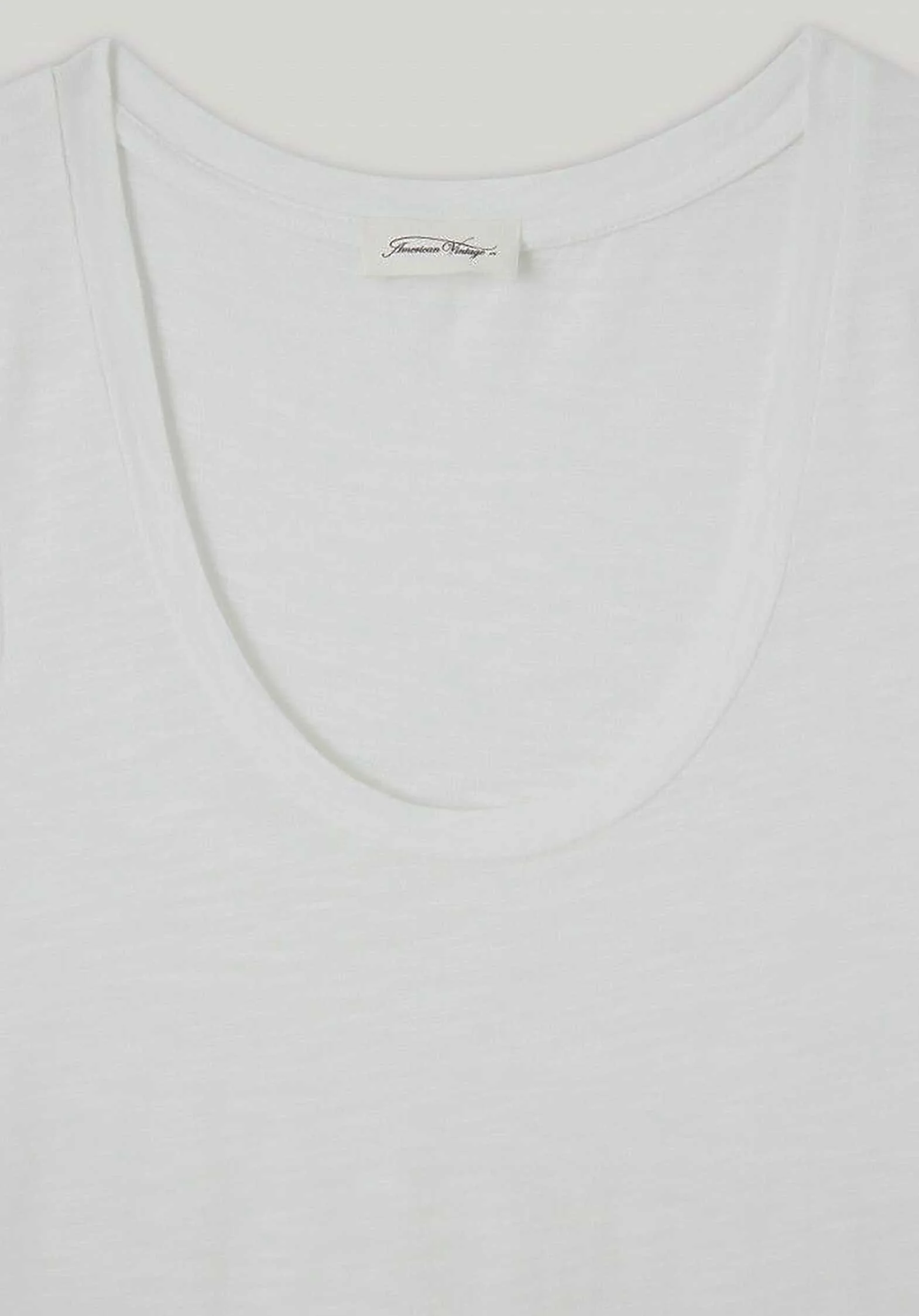 American Vintage | Jacksonville Cotton-Viscose Tank Top - White - Image 7