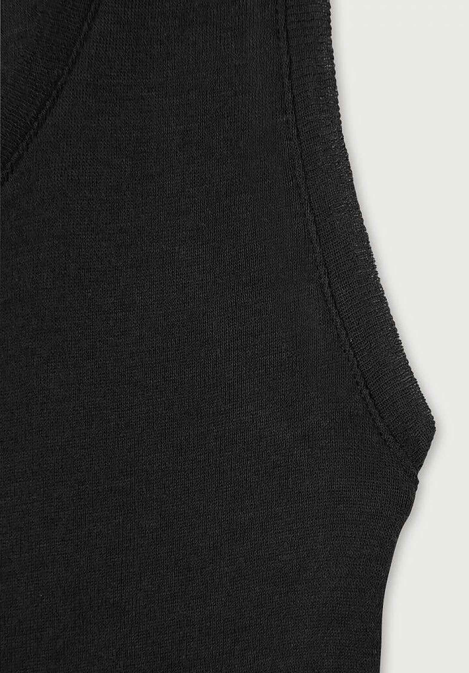 American Vintage | Supima Cotton Scoop Neck Tank Top - Black - Image 6