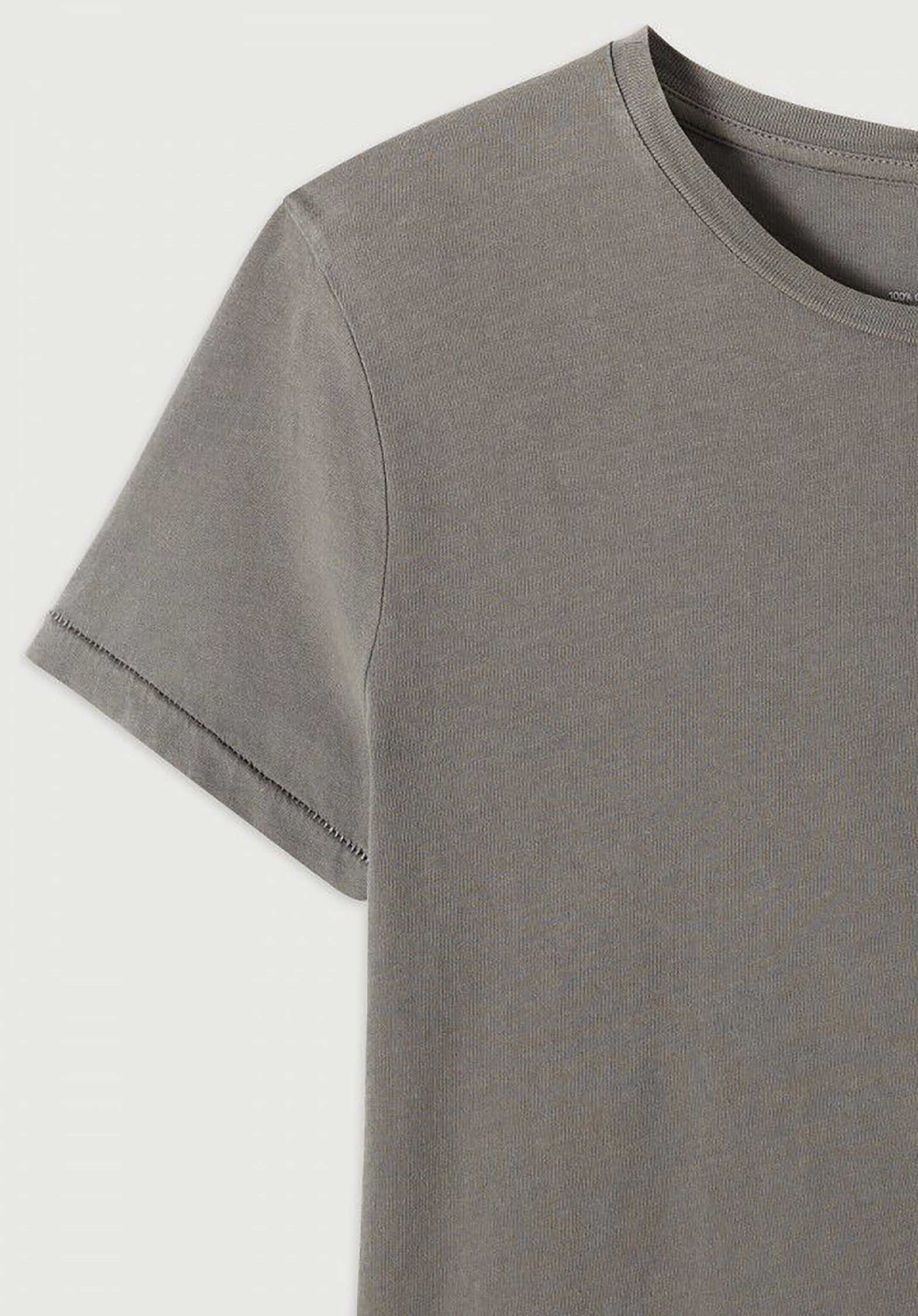 American Vintage | Swing Organic Cotton Tee - Round Neck Metal - Image 5