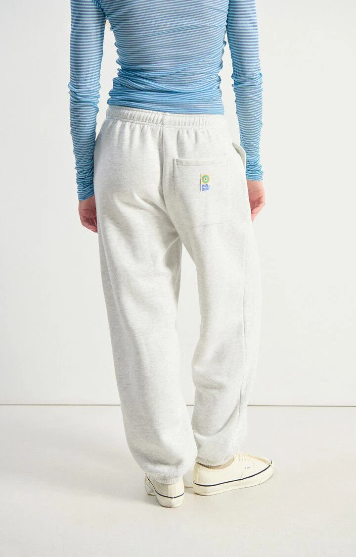 American Vintage | Relaxed Tapered Jogger in Grey Marl - Image 2