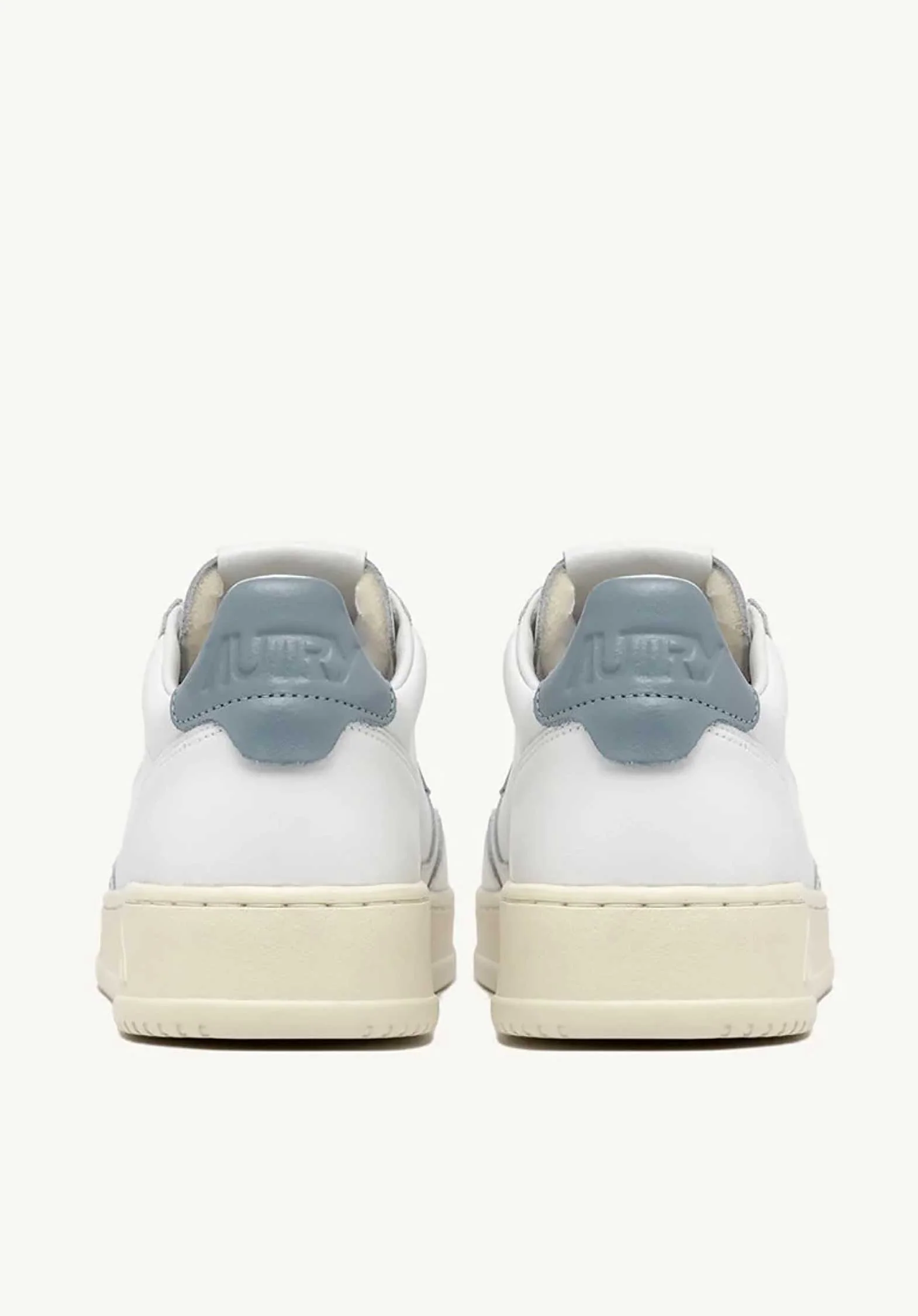 Autry | Medalist Low Sneaker - White, Silver & Blue White-Silver-Blue - Image 5