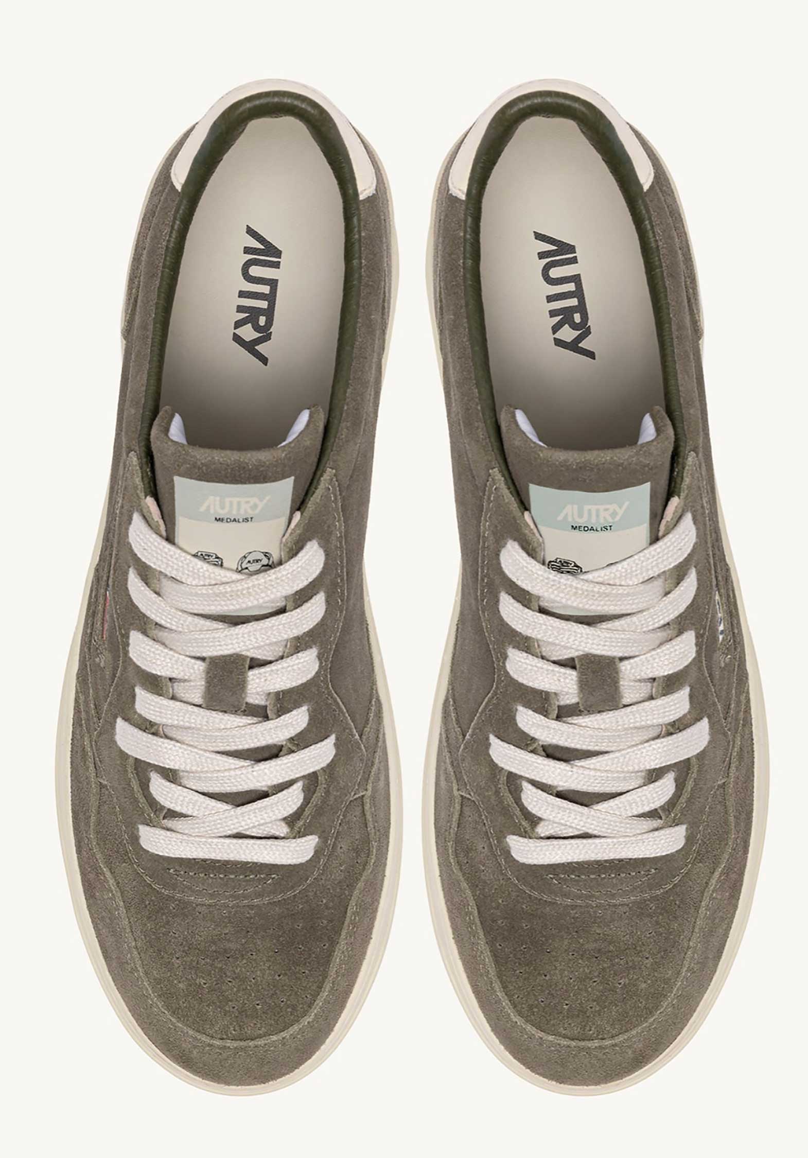 Autry | Medalist Low Sneaker - Mistletoe-White - Image 5