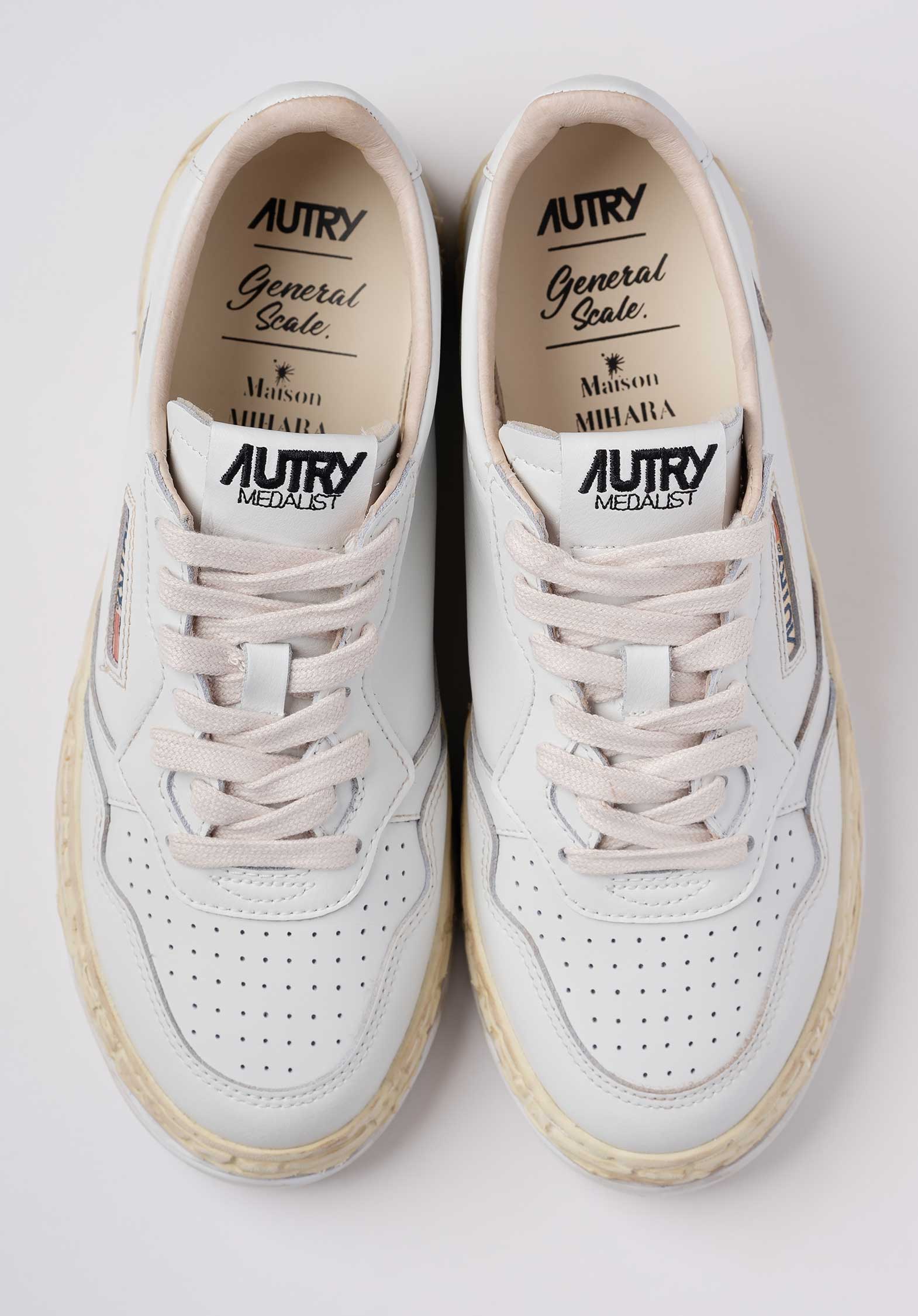 Autry | Sup Vint Low MM - Mihara Yasuhiro Collaboration White - Image 3