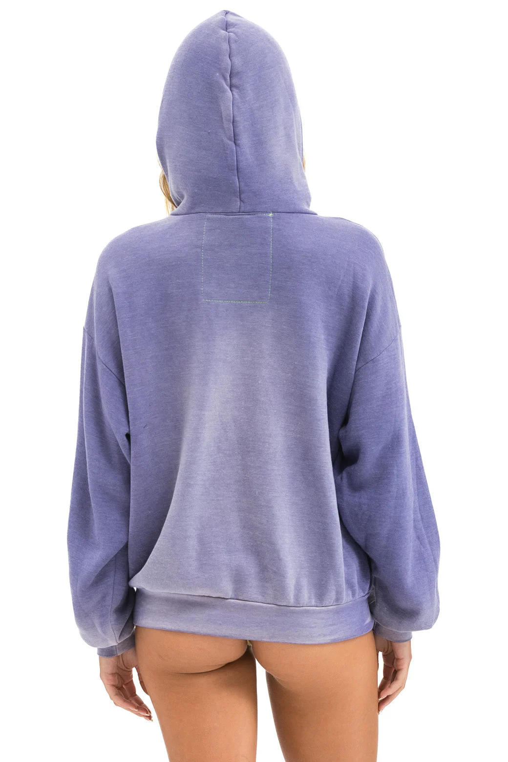 Aviator Nation | Vintage Logo Hoodie Faded-Grape - Image 4