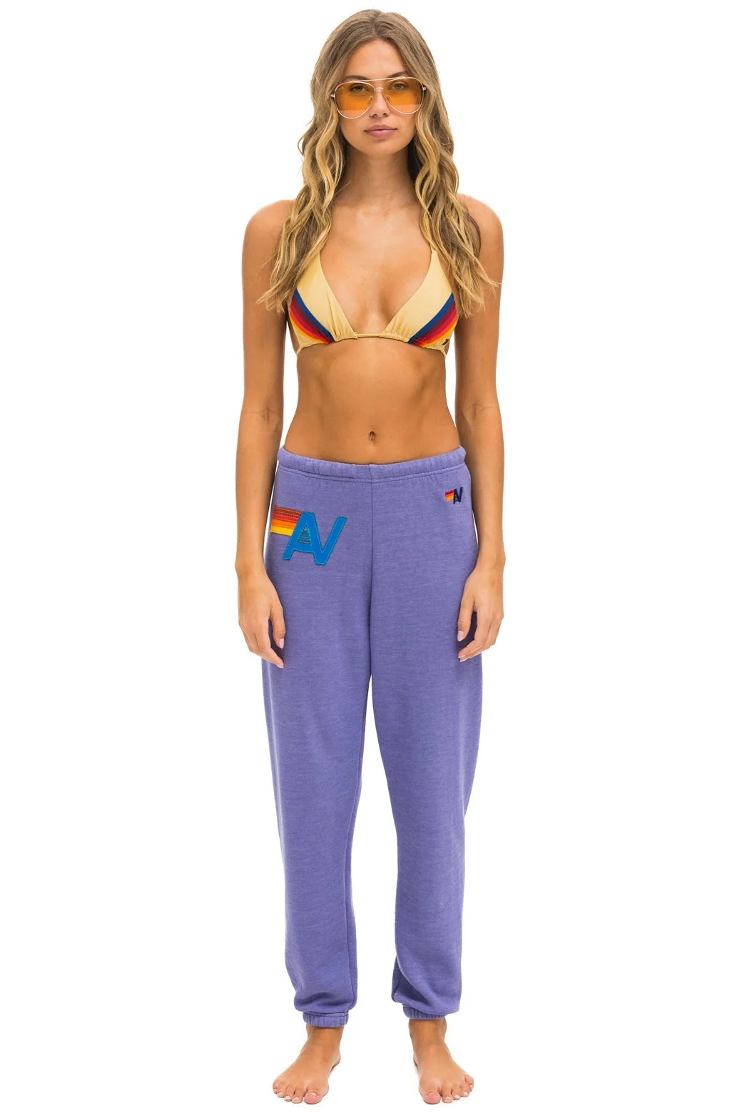 Aviator Nation | Wsplst Relaxed Sweatpant Lavender