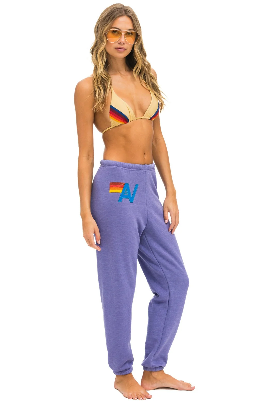 Aviator Nation | Wsplst Relaxed Sweatpant Lavender - Image 3