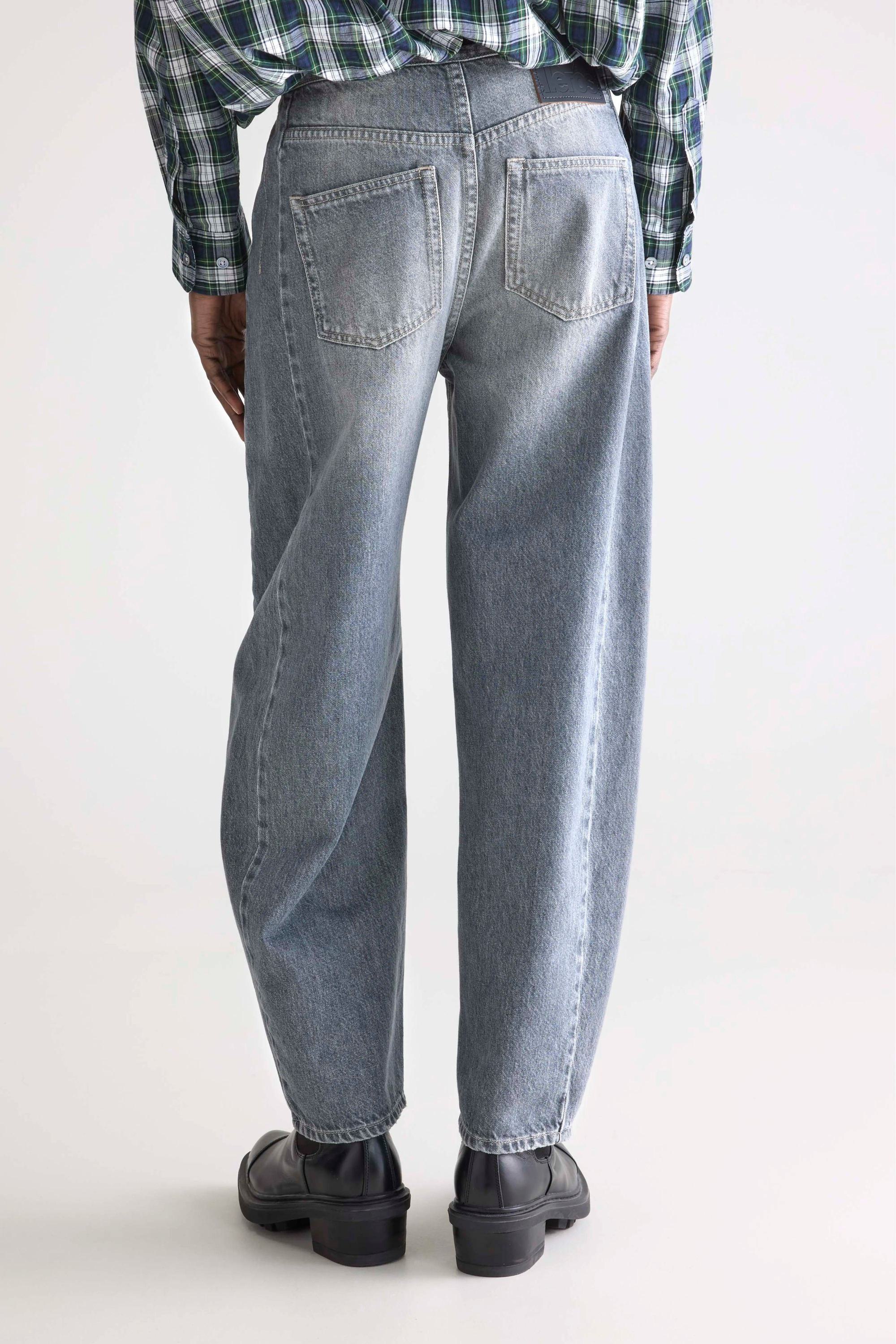 Bellerose | Jeans 55 Pacy - Low-Rise Wide Leg in Used-Grey - Image 3