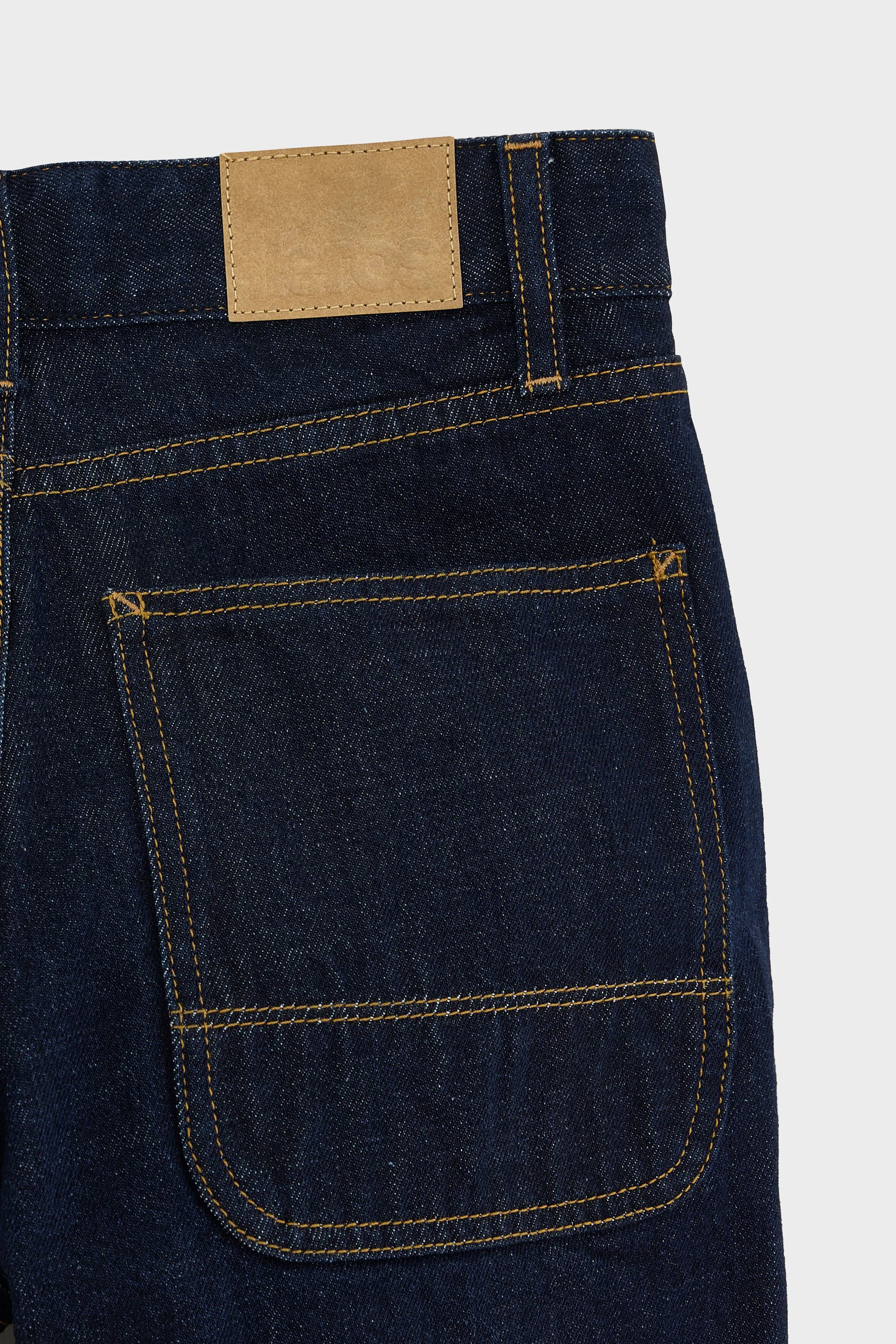 Bellerose | Wide-Leg High-Rise Jeans - Dark Rinse - Image 5