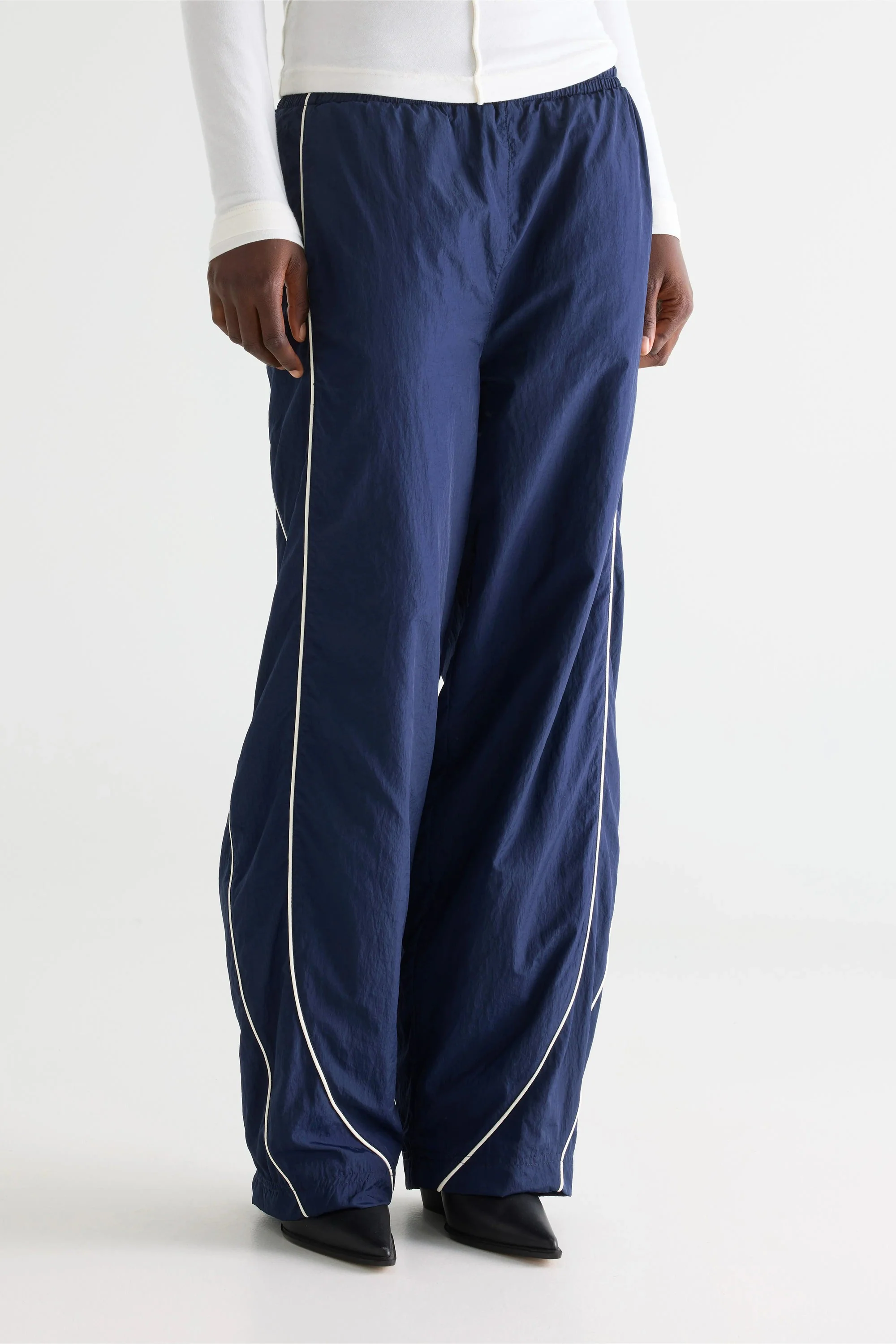 Bellerose | Pants - Navy with White Piping Captain - Image 2