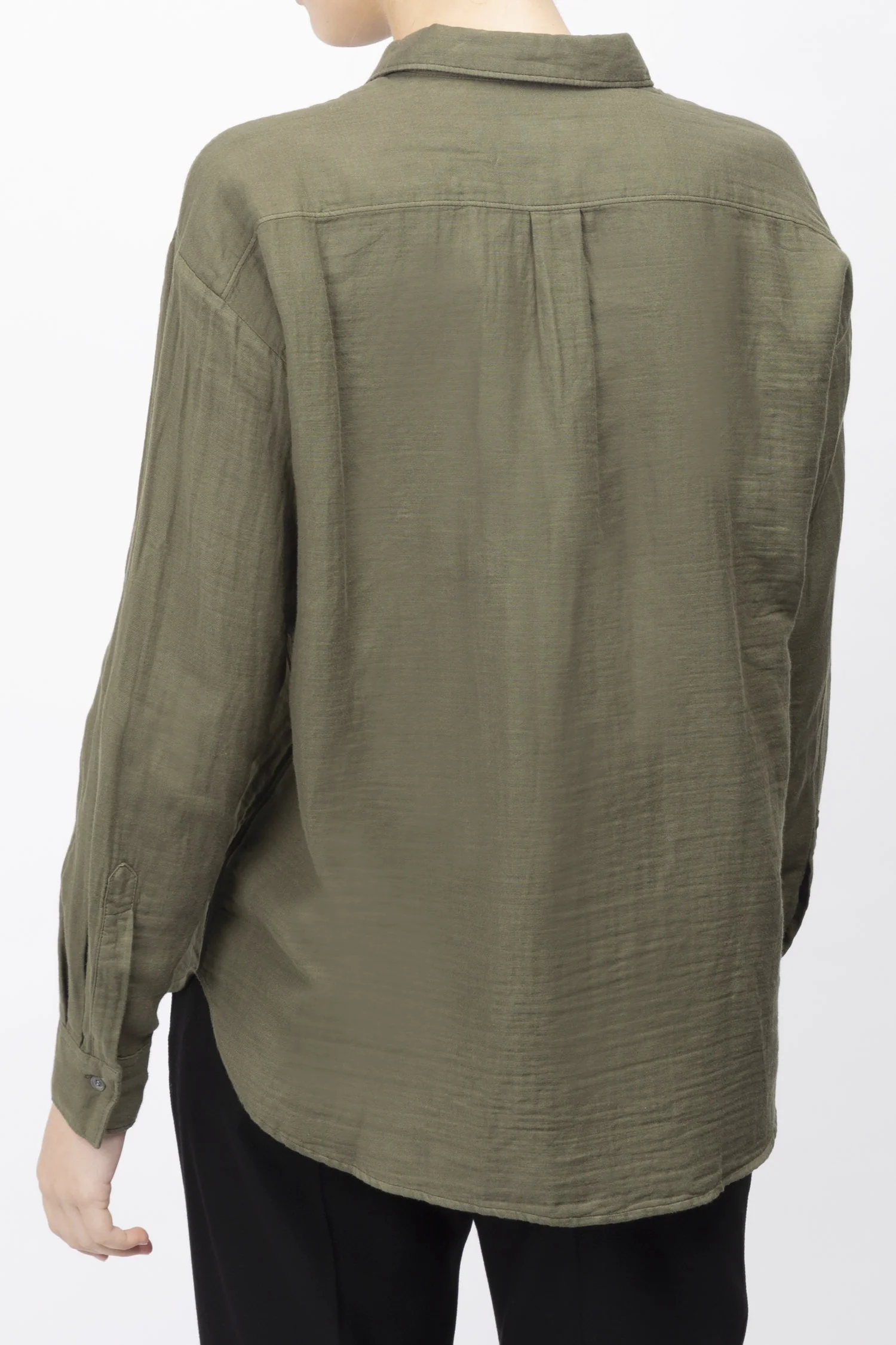 Hartford | Classic Cotton Shirt - Oversize White - Image 3