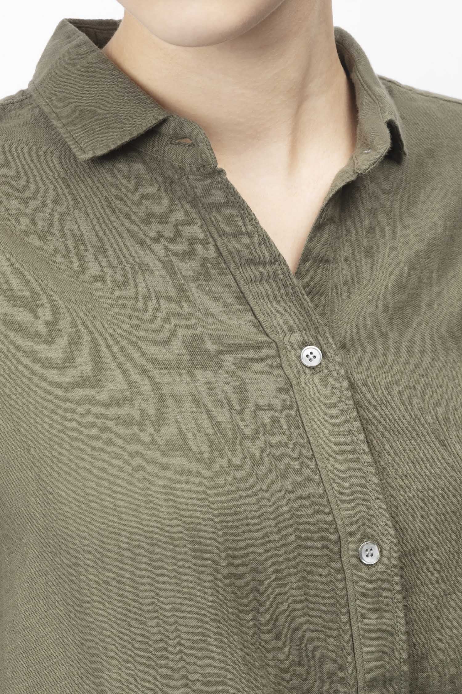 Hartford | Classic Cotton Shirt - Oversize White - Image 4