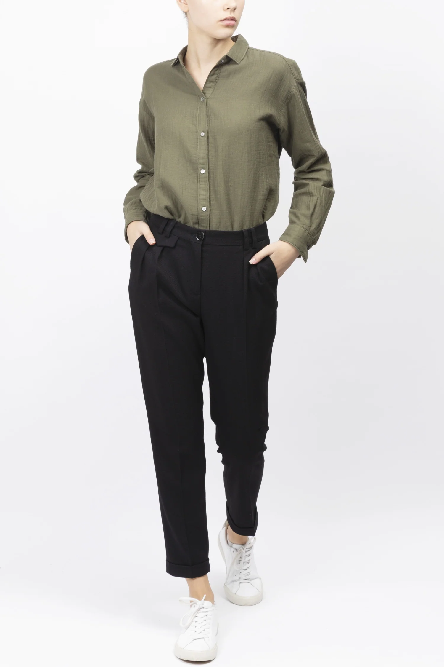 Hartford | Classic Cotton Shirt - Oversize White - Image 5