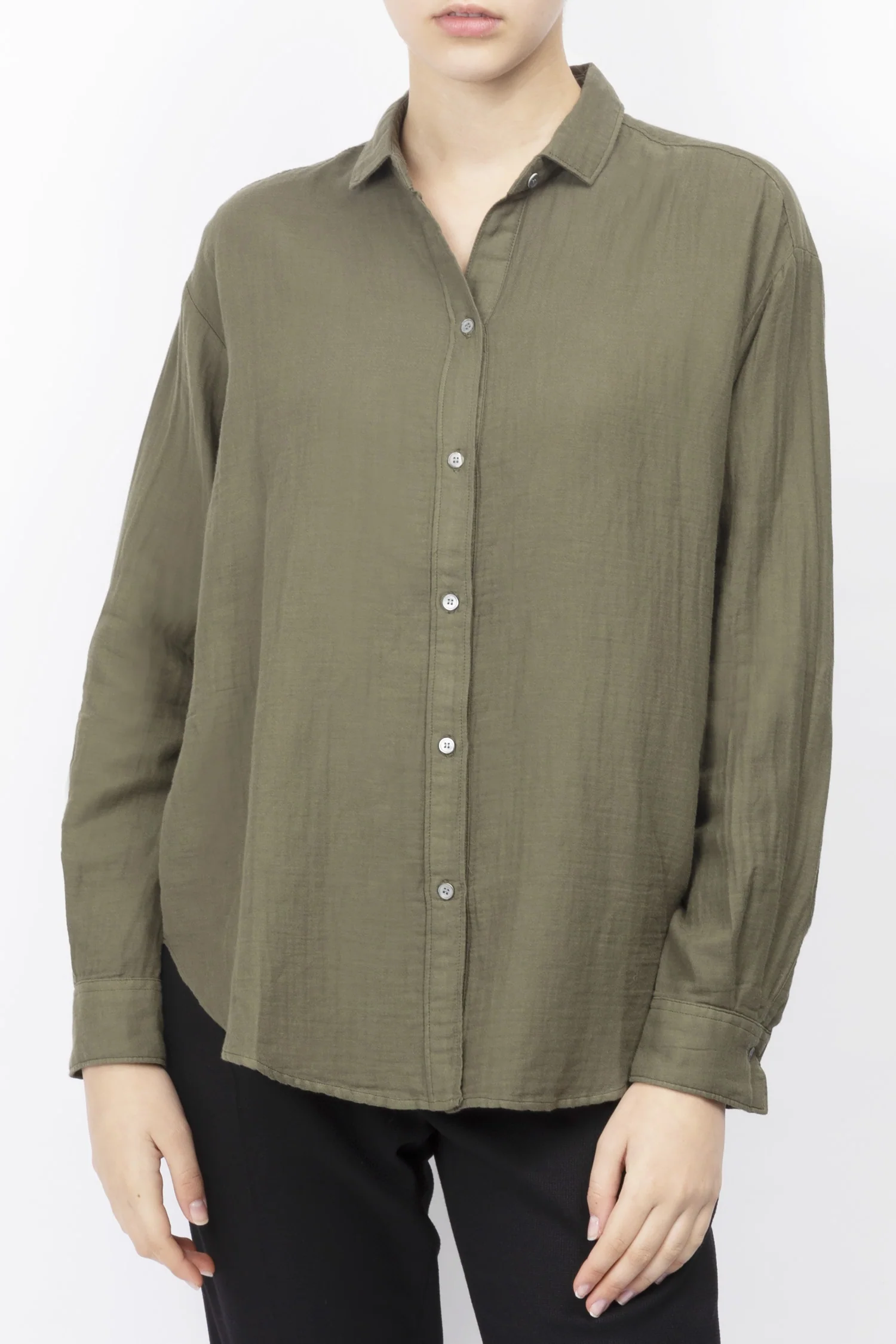 Hartford | Classic Cotton Shirt - Oversize White - Image 6