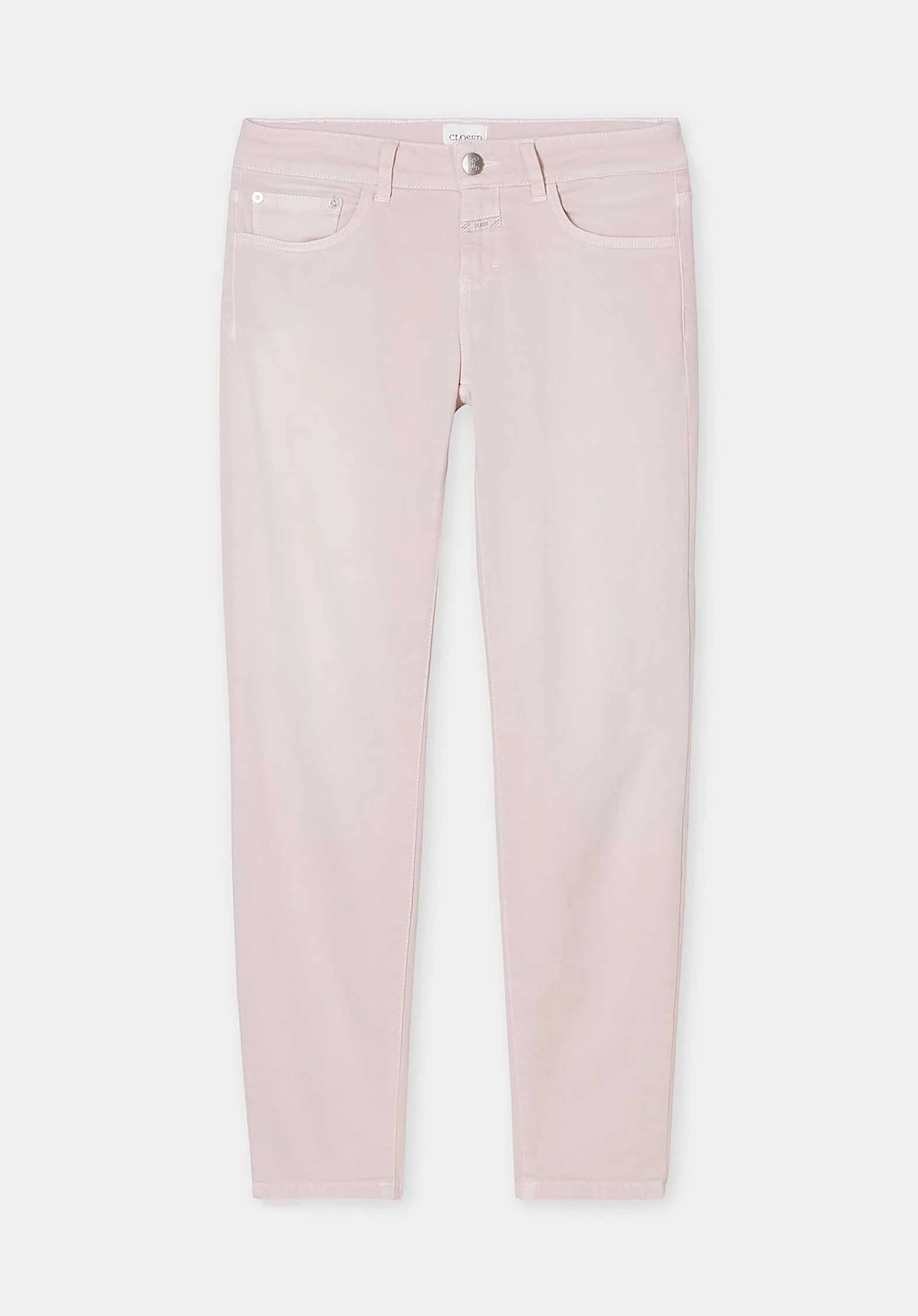 Closed | Baker Slim Fit Jeans in - Cropped Denim Morning-Rose - Image 5