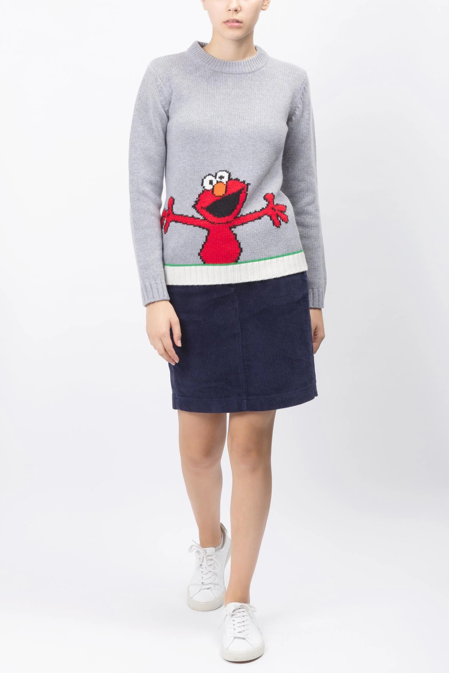 Hartford | Corduroy Mini Skirt - Neat Cotton-Blend - Image 4