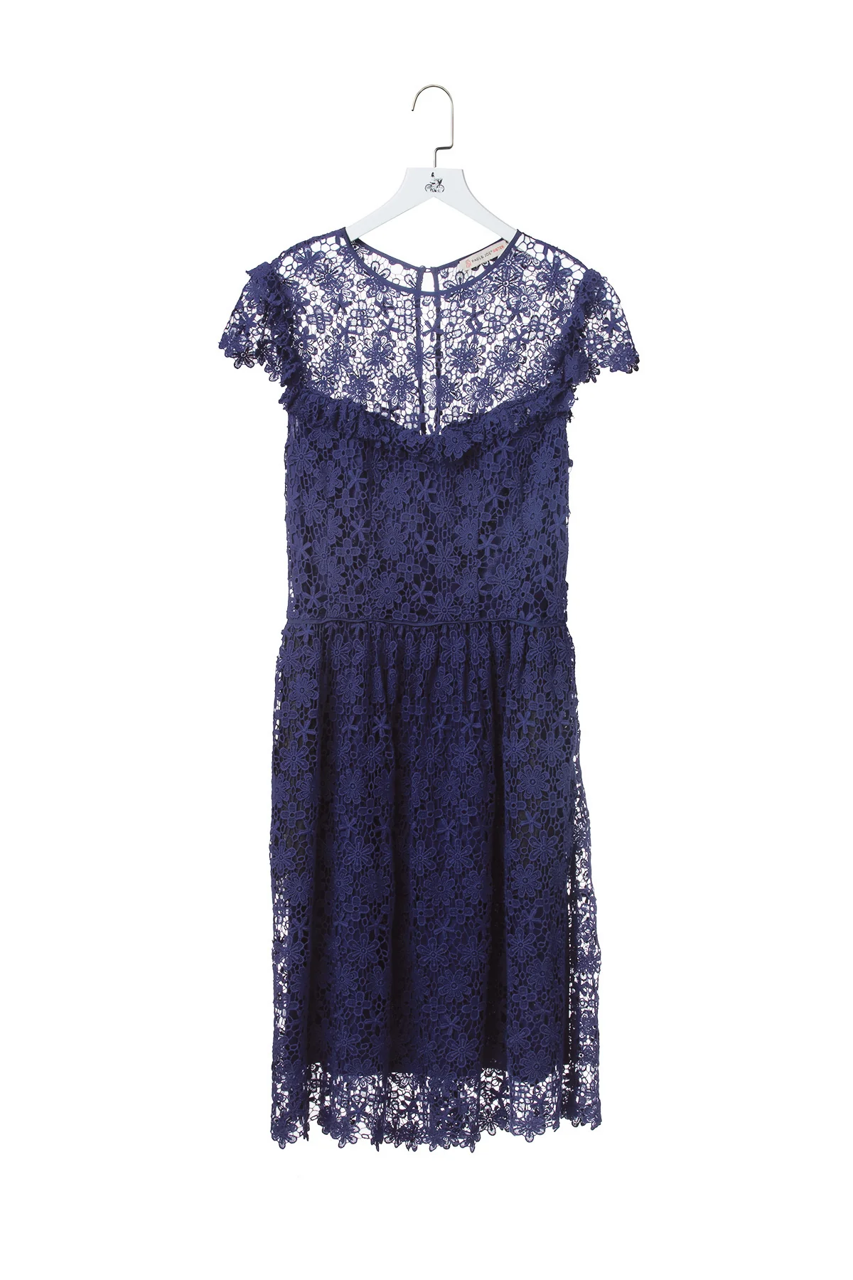 Paul & Joe Sister | Crochet-Panelled Midi Dress - Daisy Openwork - Image 4