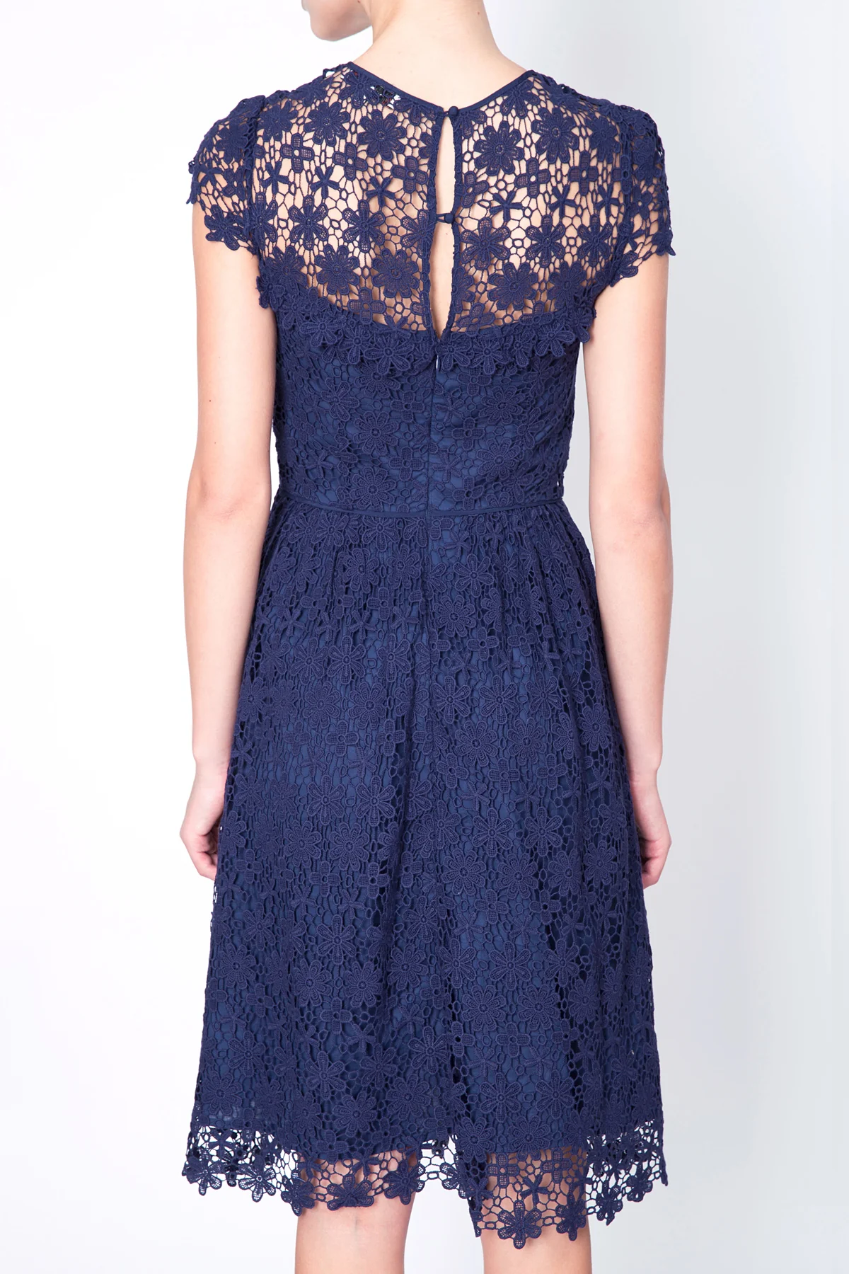 Paul & Joe Sister | Crochet-Panelled Midi Dress - Daisy Openwork - Image 5