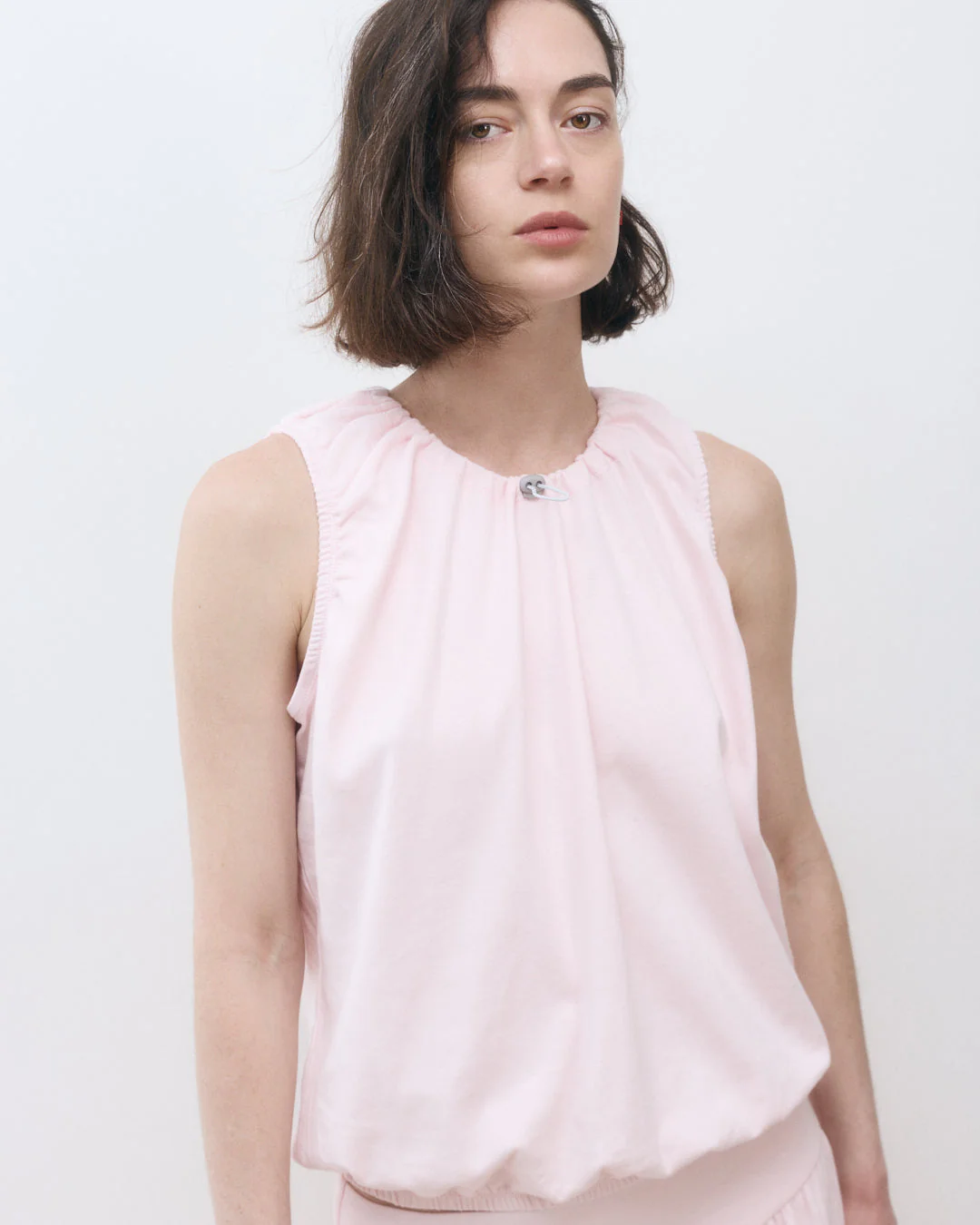 DE Base | Emma Blouse in Cotton Baby-Pink - Image 6