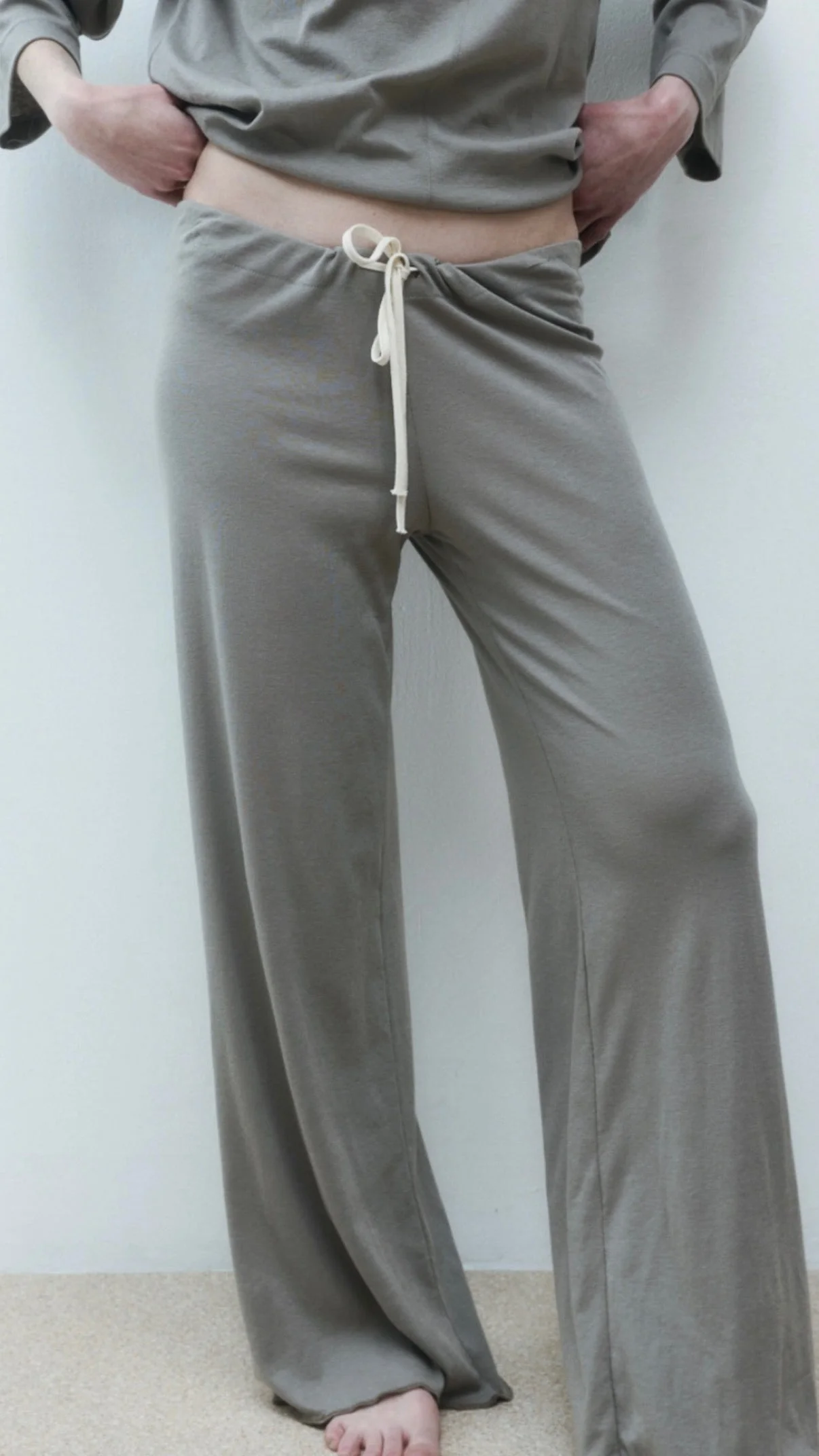 DE Base | Ruth Wide-Leg Pant - Chelsea-Grey - Image 5