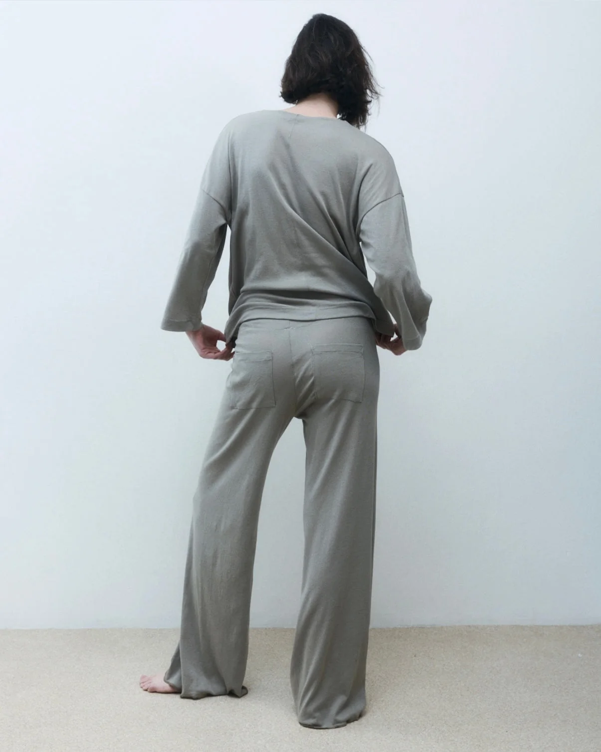 DE Base | Ruth Wide-Leg Pant - Chelsea-Grey - Image 8