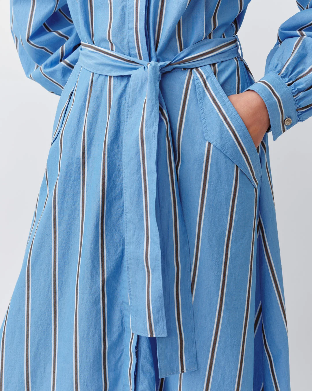 Dress Ravia 1-Bleu-Chocolat - Image 5