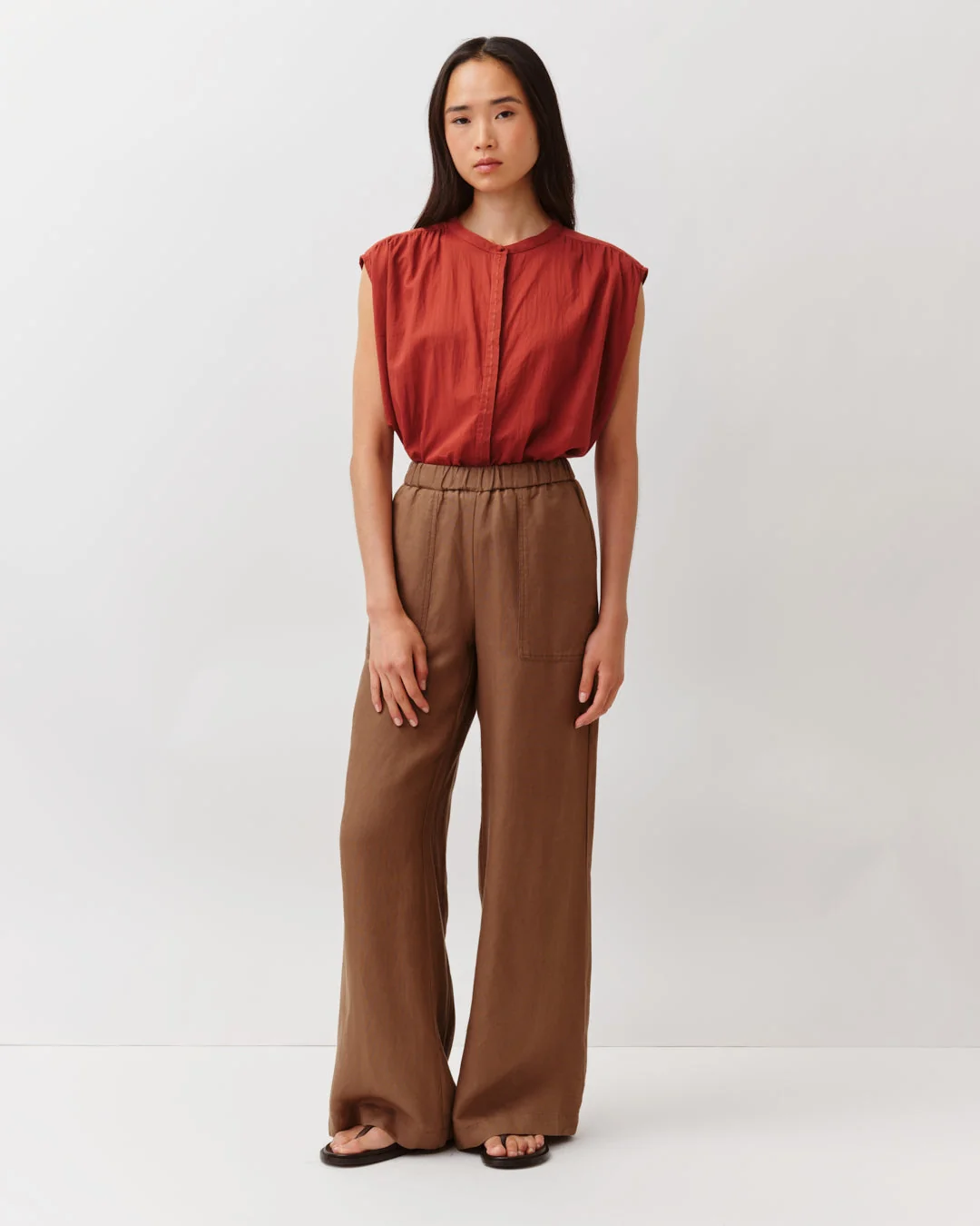 Pants Perillo 3-Camel - Image 2