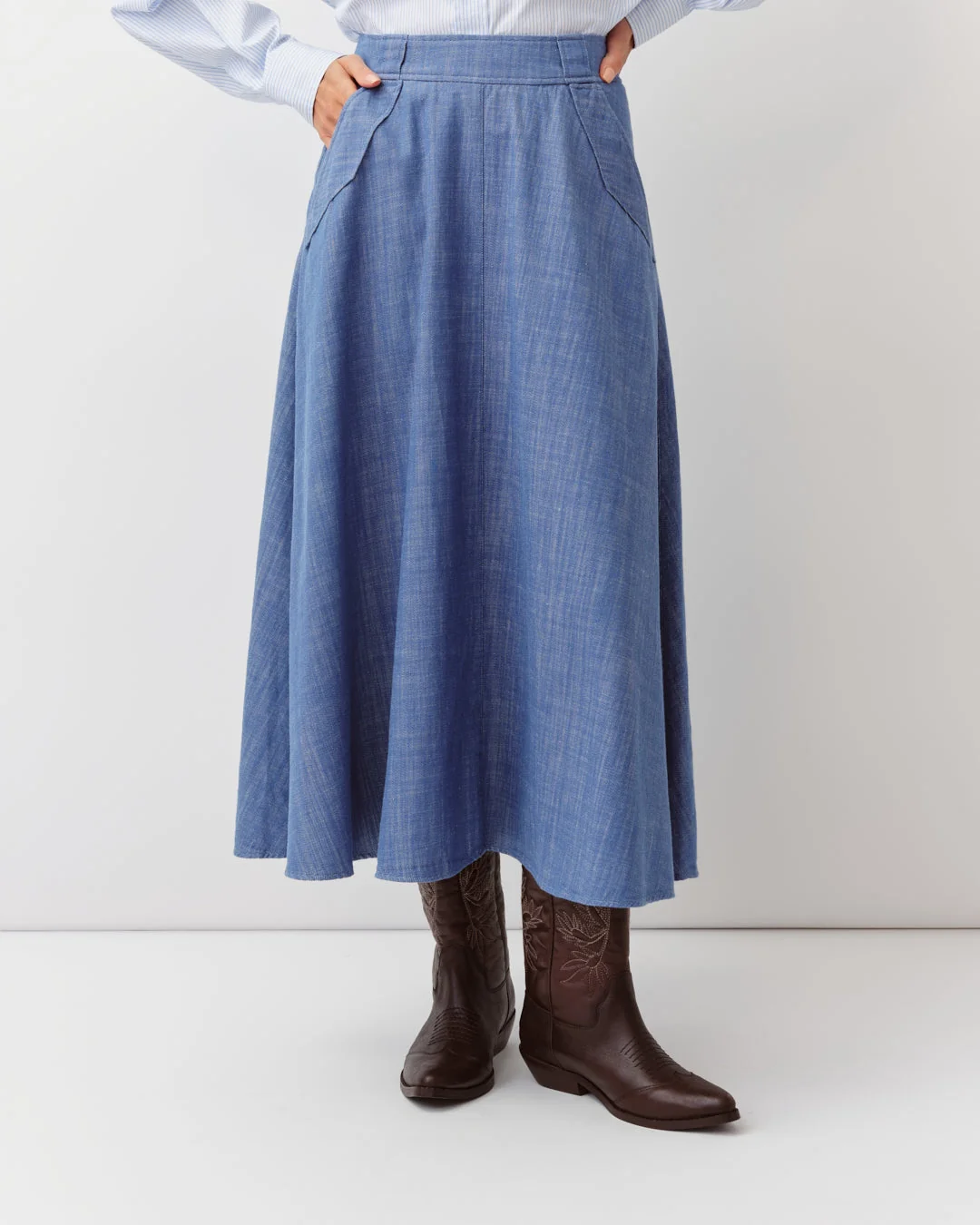Skirt Jamico 1-Bleu