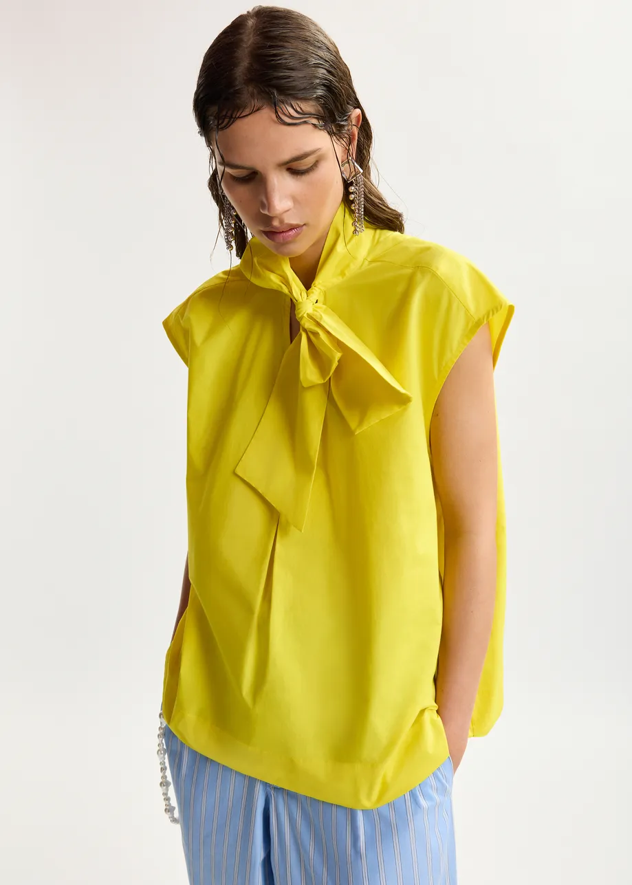 Essentiel Antwerp | Blouse Jalaysia - Off-White Amalfi-Lemon - Image 2
