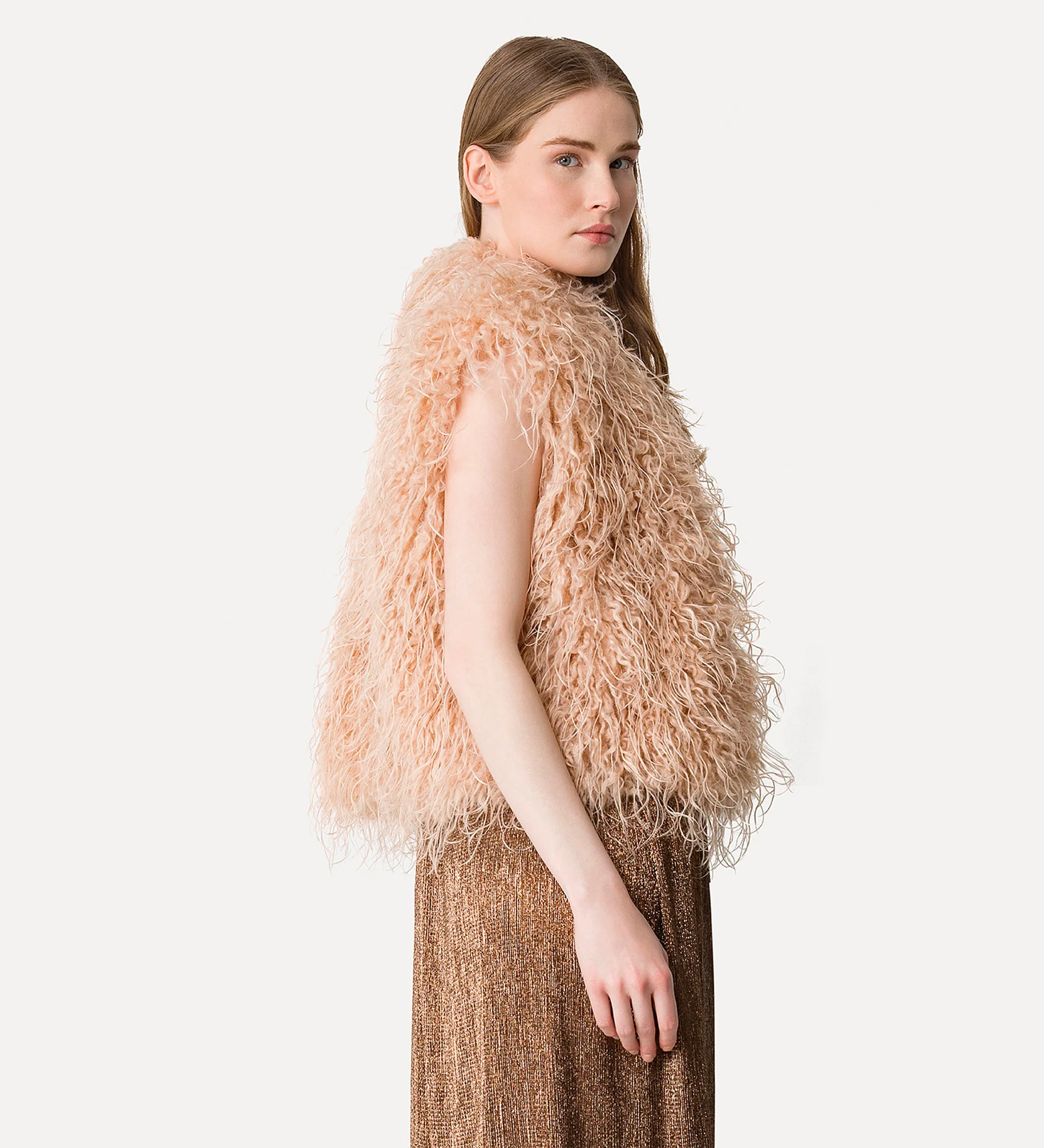 Forte Forte | Sculpted Coat Vest in Felted Polyester Phard - Image 3