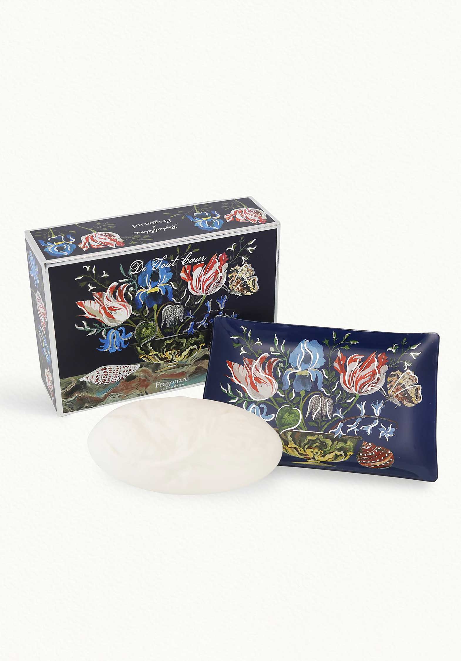 Fragonard | Porcelain Soap Set - Heart Motif De-Tout-Coeur - Image 3