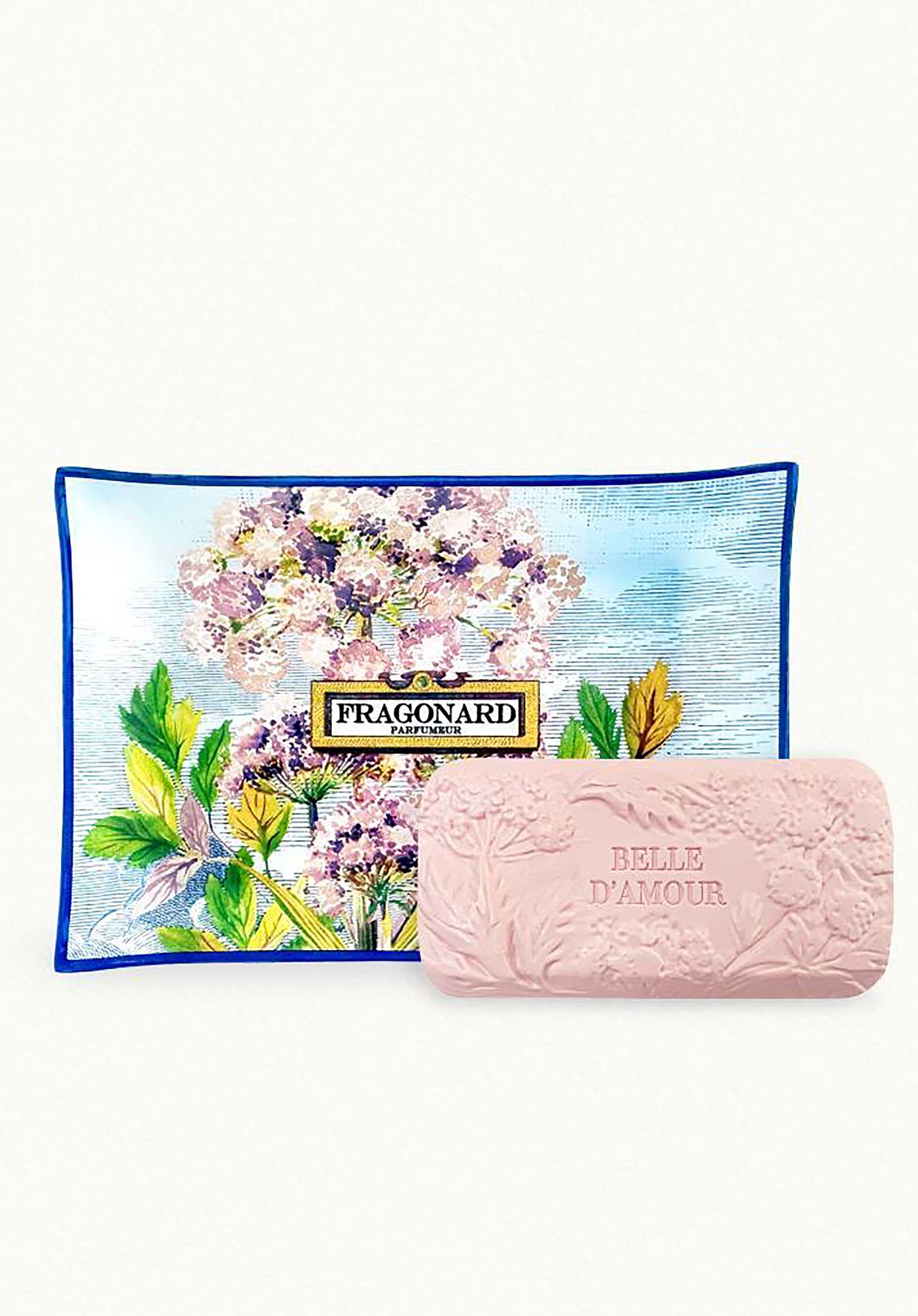 Fragonard | Belle d'Amour Soap & Ceramic Dish Set Belle-D-Amour - Image 2