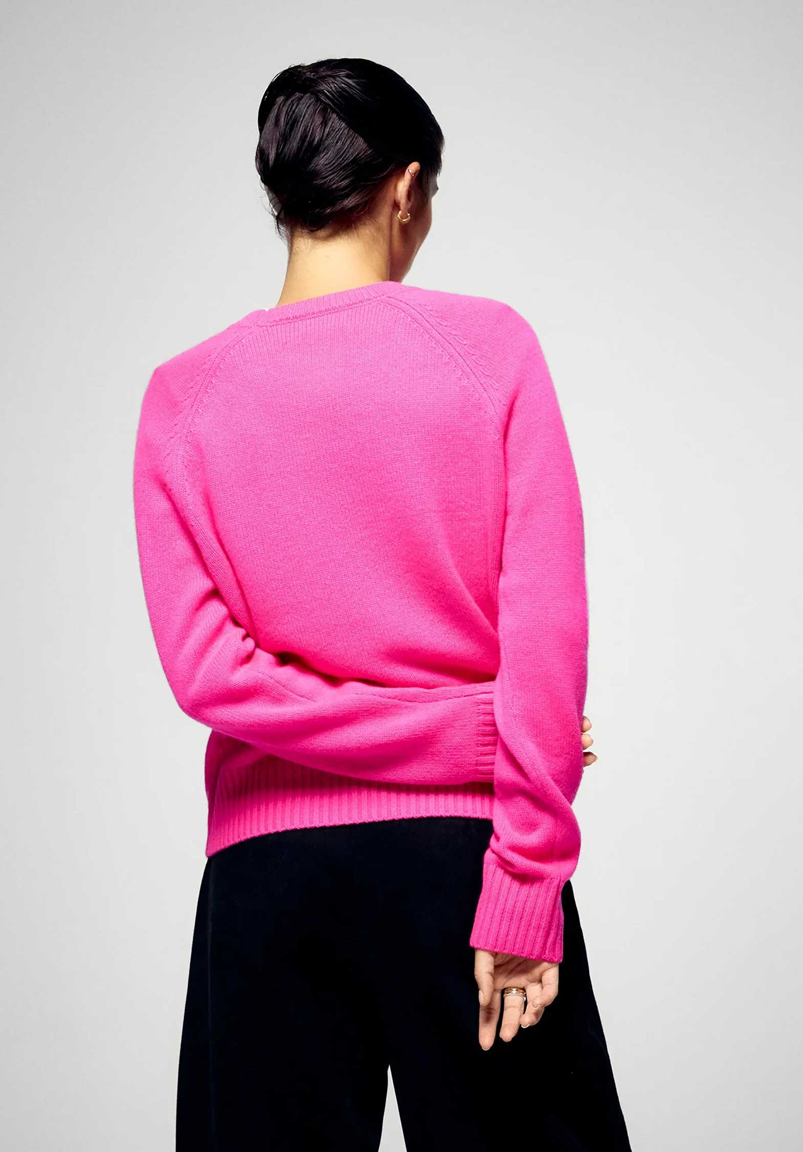 From Future | Balloon Sleeve Pullover - Cosmic-Pink - Image 3