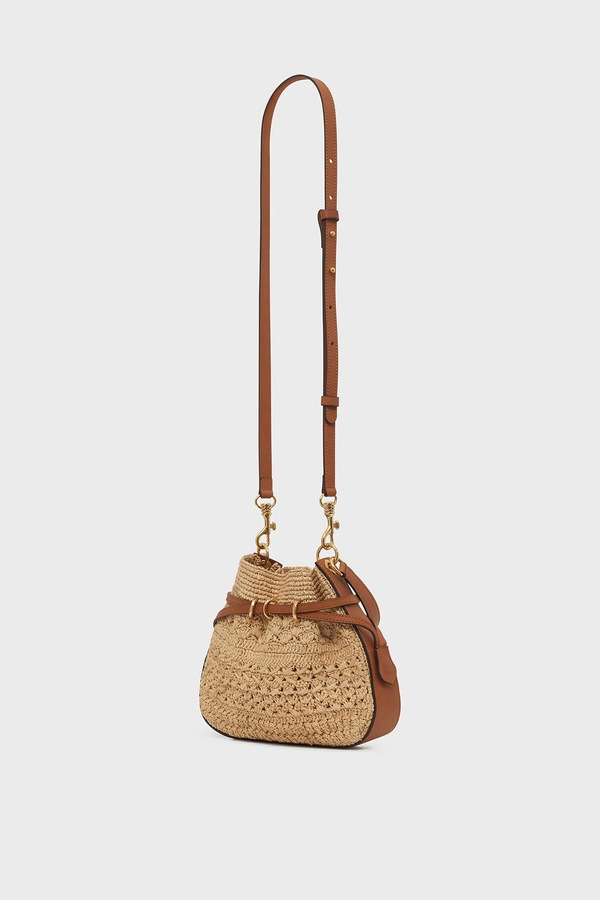 Gérard Darel | Mini Romy Bag - Raffia and Leather Rope - Image 2