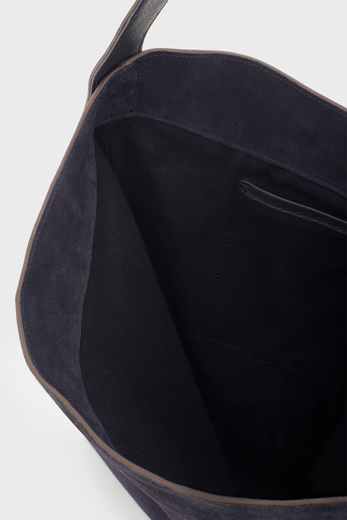 Gérard Darel | Lady Gd Bag - Suede Hobo with Stitched Initials Universe - Image 4