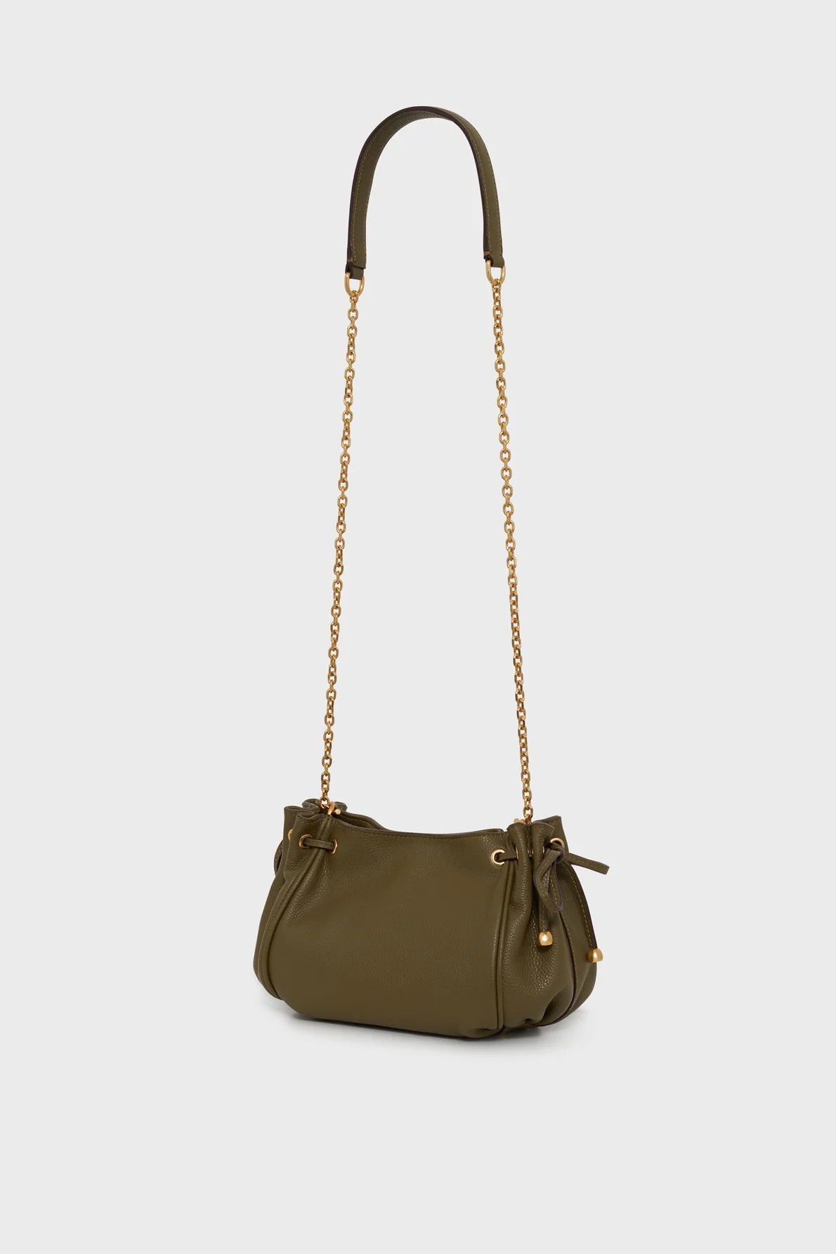 Gérard Darel | Le Mini 24 Bag - Grained Leather Khaki - Image 3
