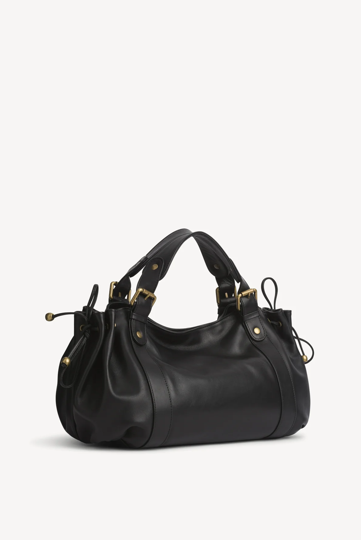 Gérard Darel | 24H Bag - Calfskin Leather Black - Image 3