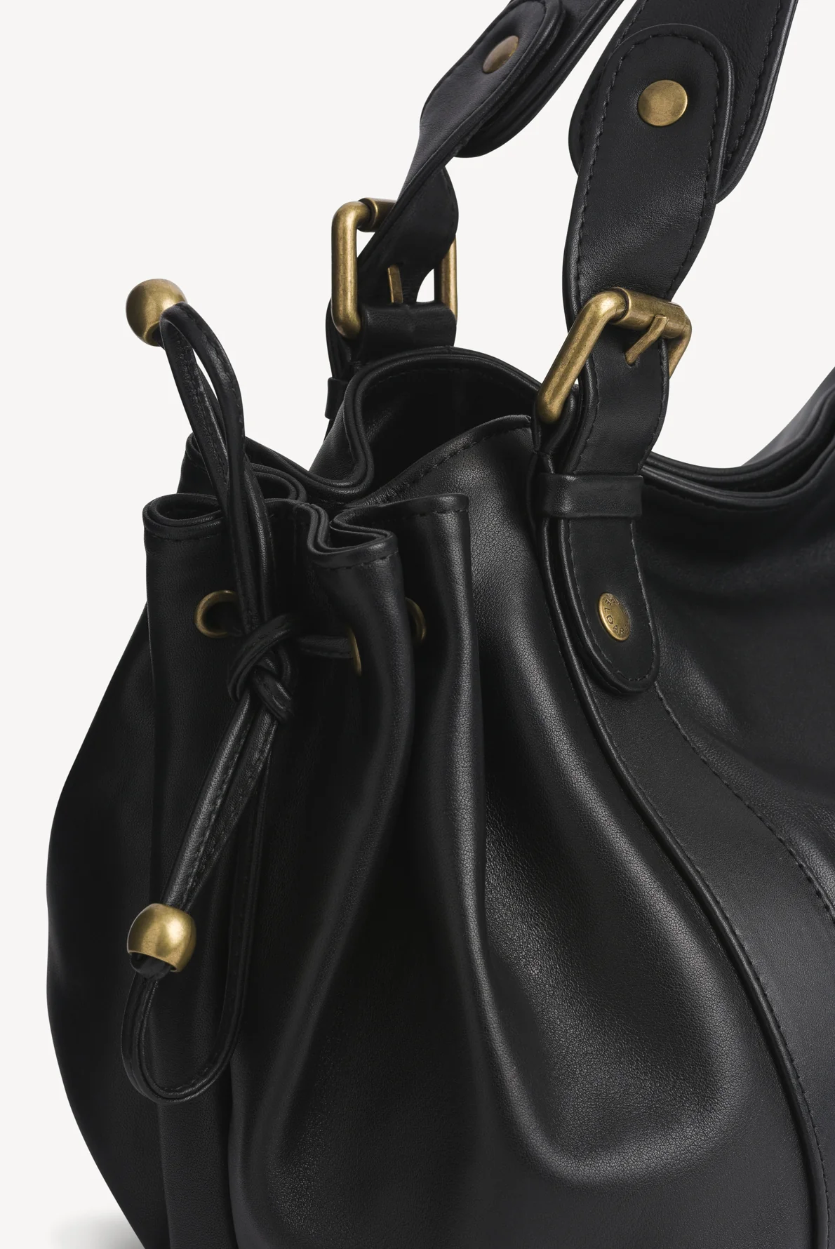 Gérard Darel | 24H Bag - Calfskin Leather Black - Image 4