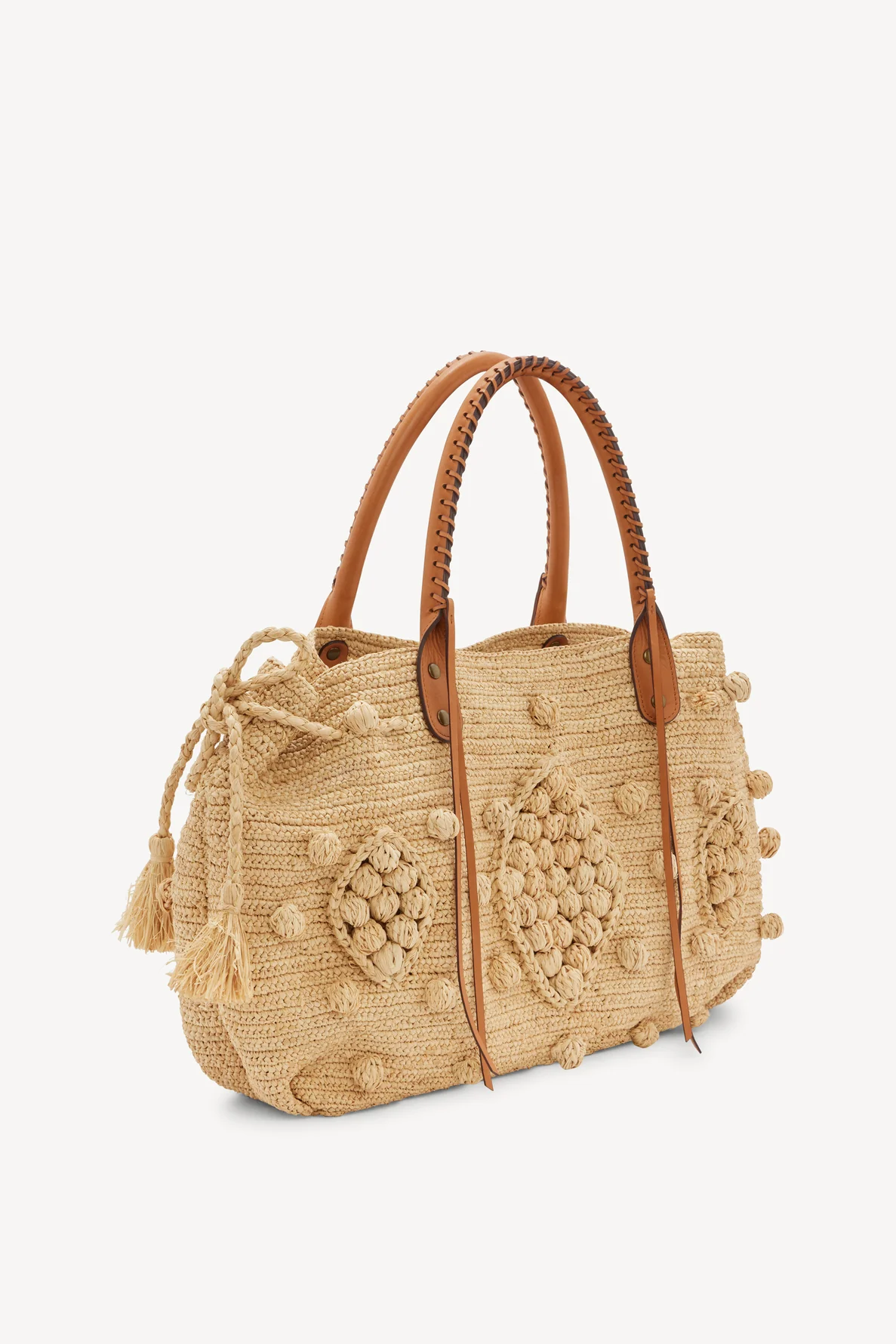 Gérard Darel | 24 Gd Raphia Bag - Hand-Crocheted Raffia Rope - Image 3