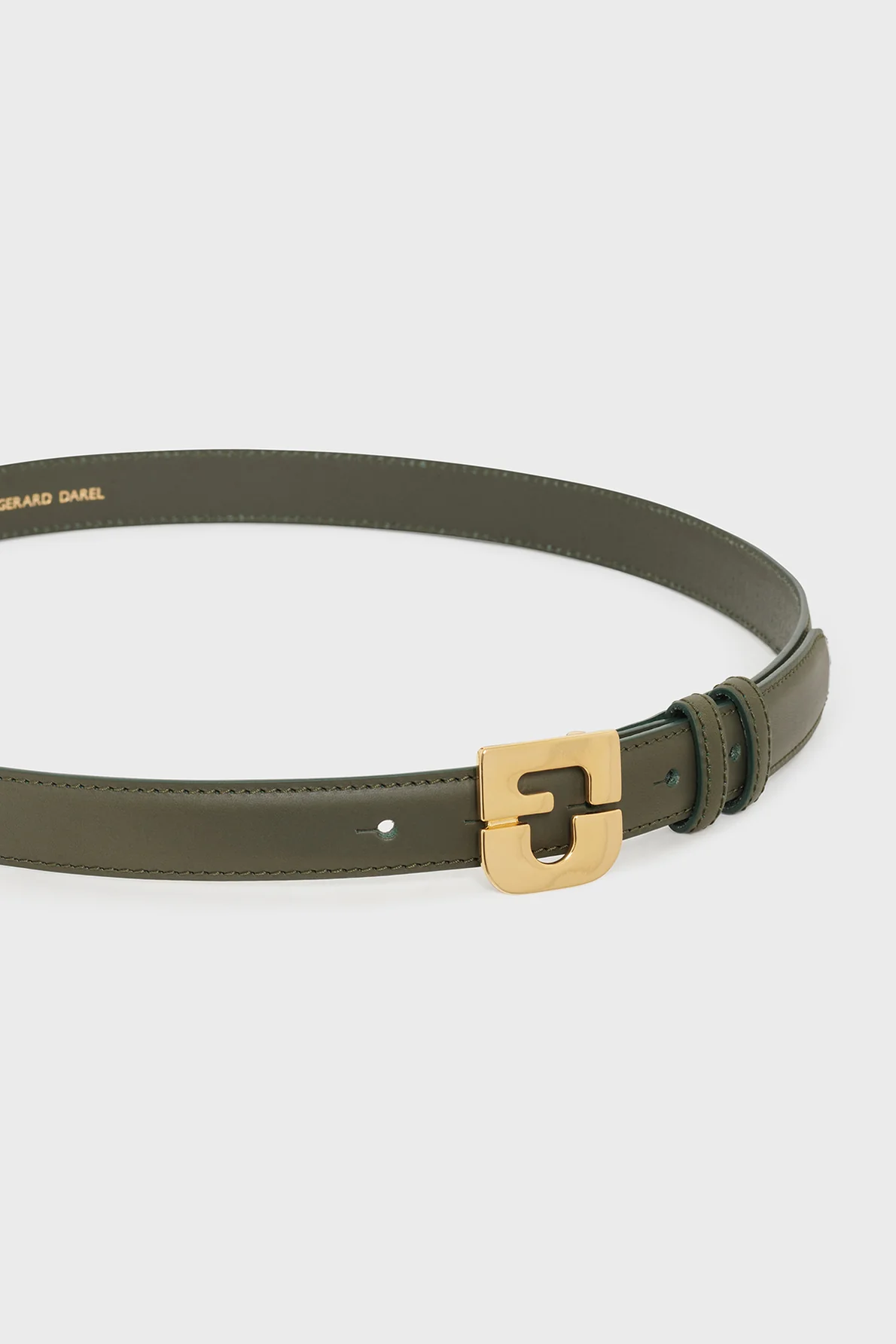 Gérard Darel | Le Lauren Belt - Smooth Leather Khaki - Image 2