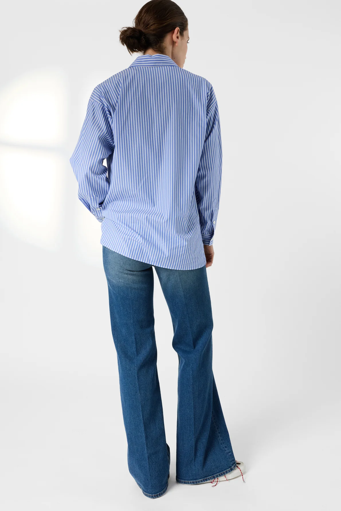 Gérard Darel | Cyndra Women's Button-Down Blouse - Percent Cotton - Blue - Image 4
