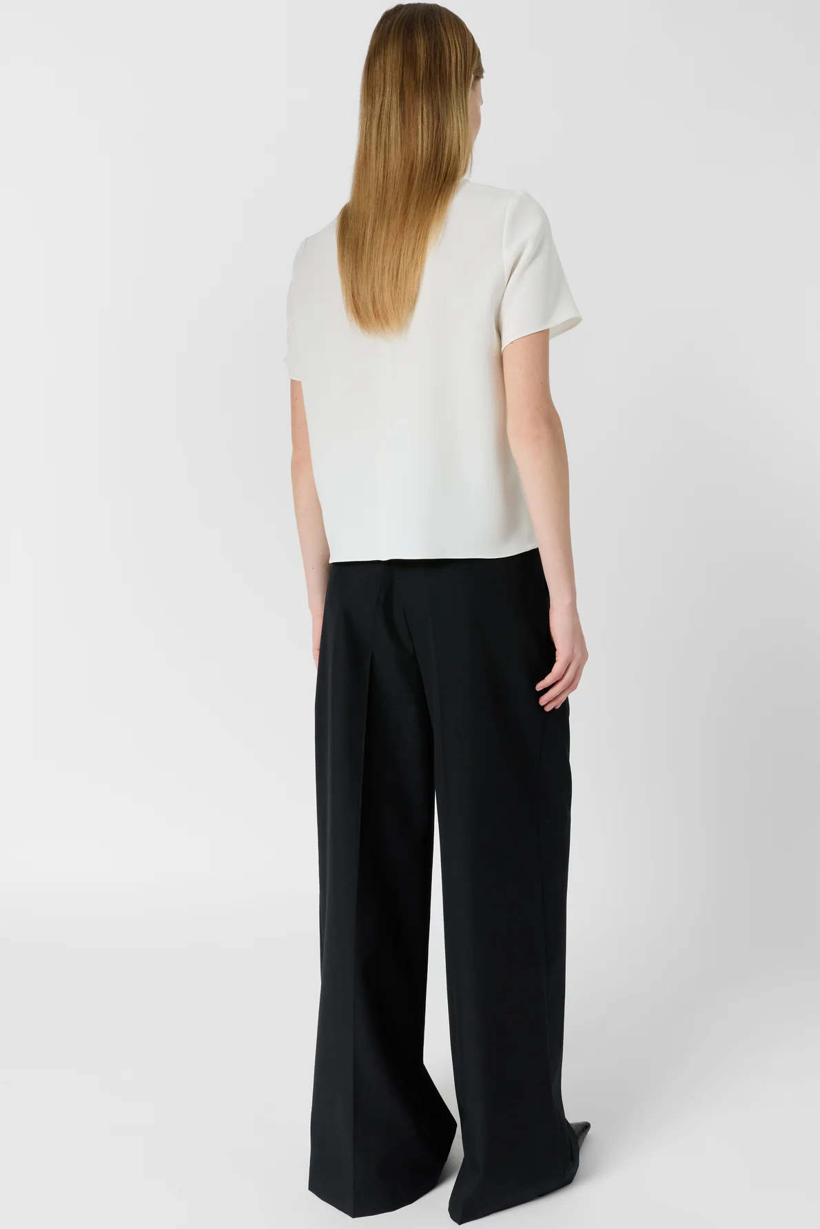 Gérard Darel | Ciara Blouse - with Gold Collar Trim Ecru - Image 4