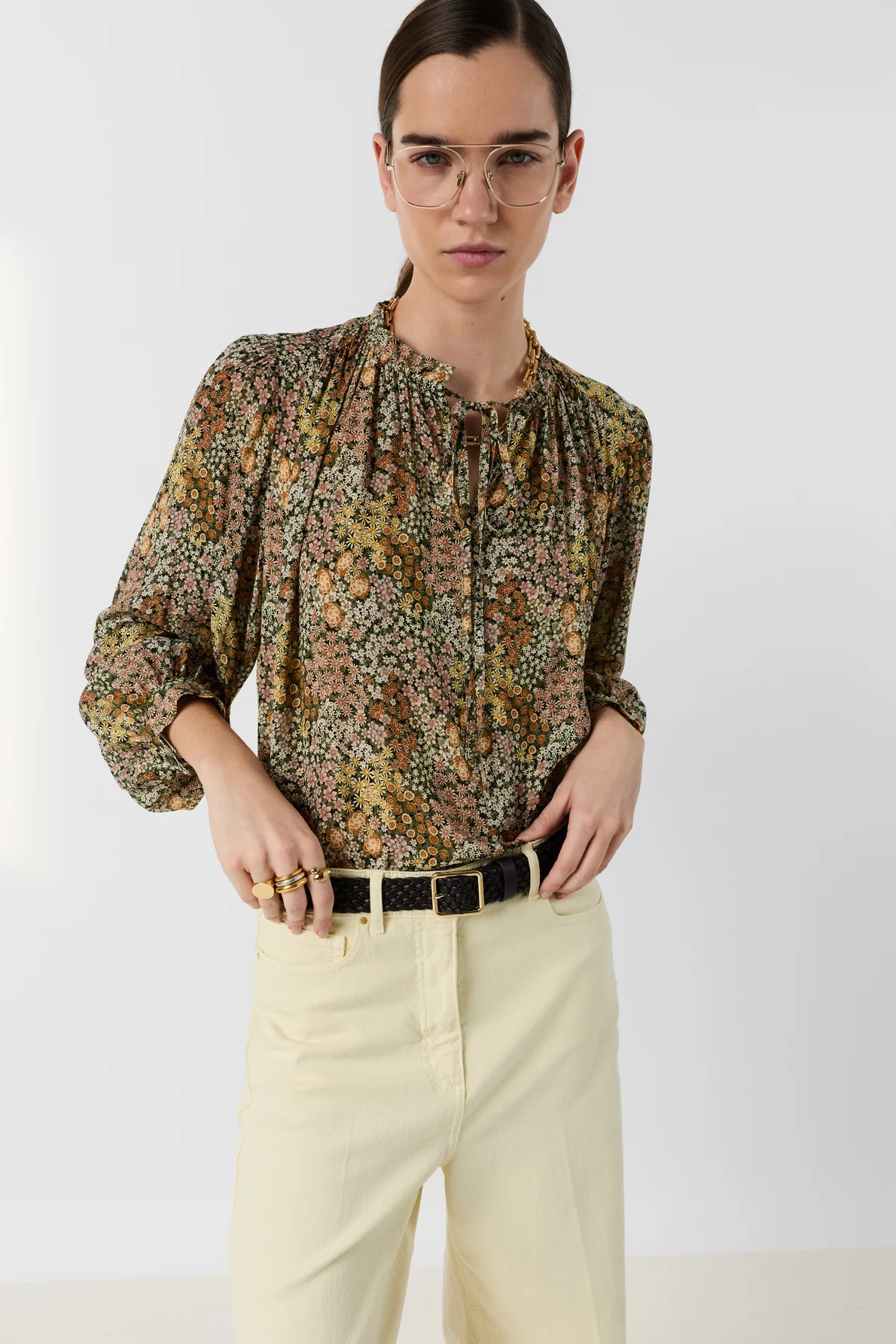 Gérard Darel | Carinne Blouse - Floral Print Pink - Image 2