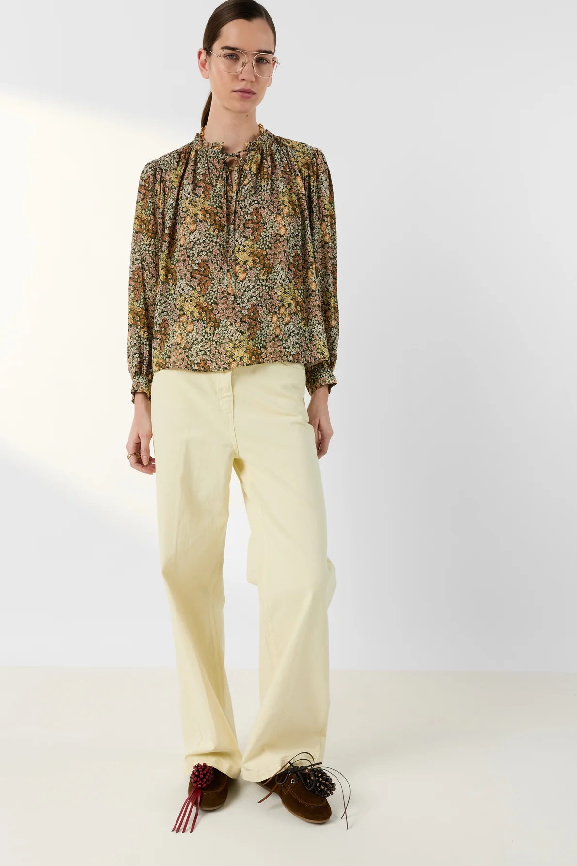 Gérard Darel | Carinne Blouse - Floral Print Pink - Image 3