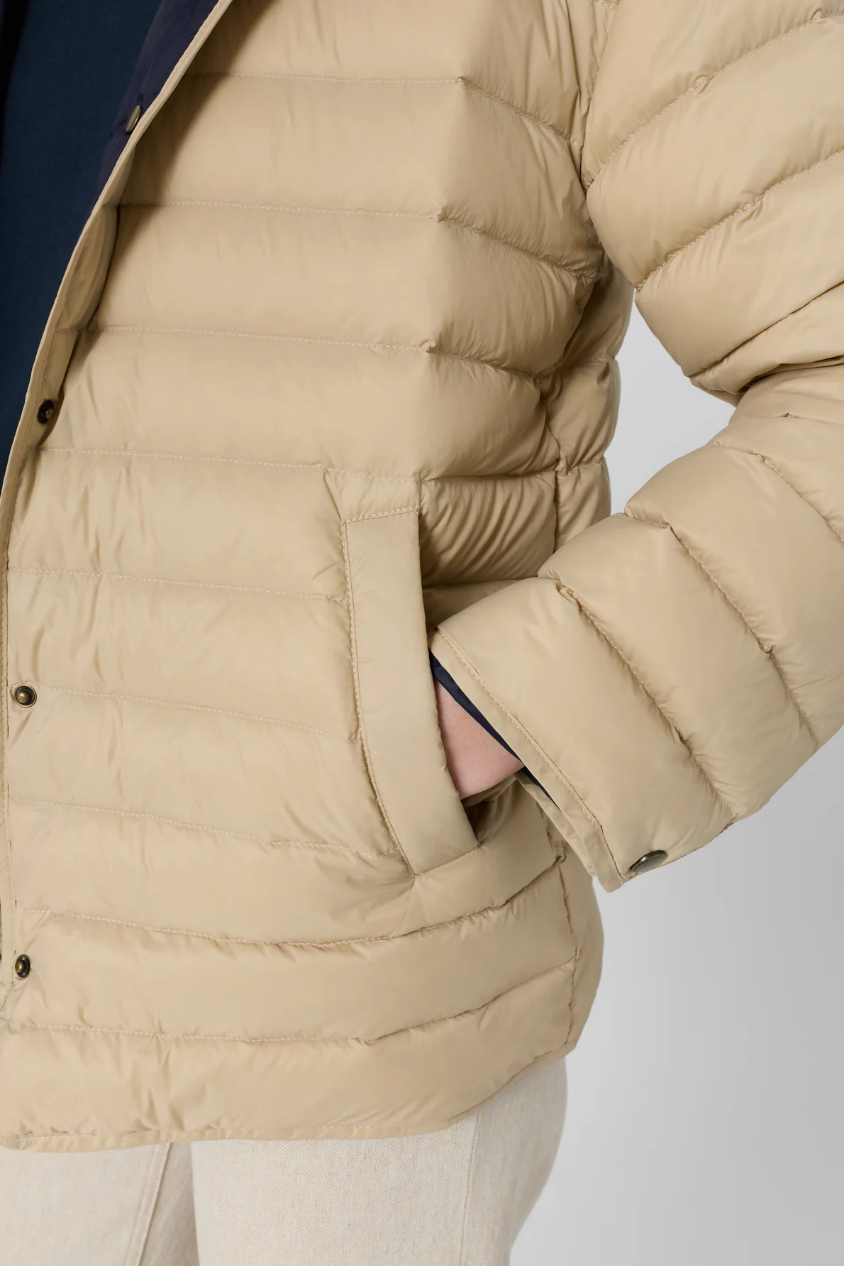 Gérard Darel | Priscille Reversible Coat - & Navy Sand - Image 6