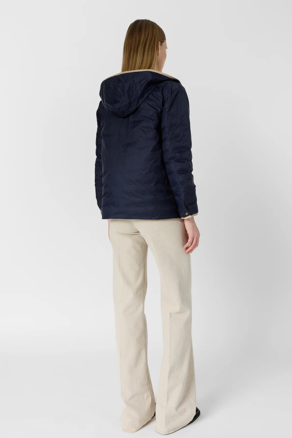 Gérard Darel | Priscille Reversible Coat - & Navy Sand - Image 7