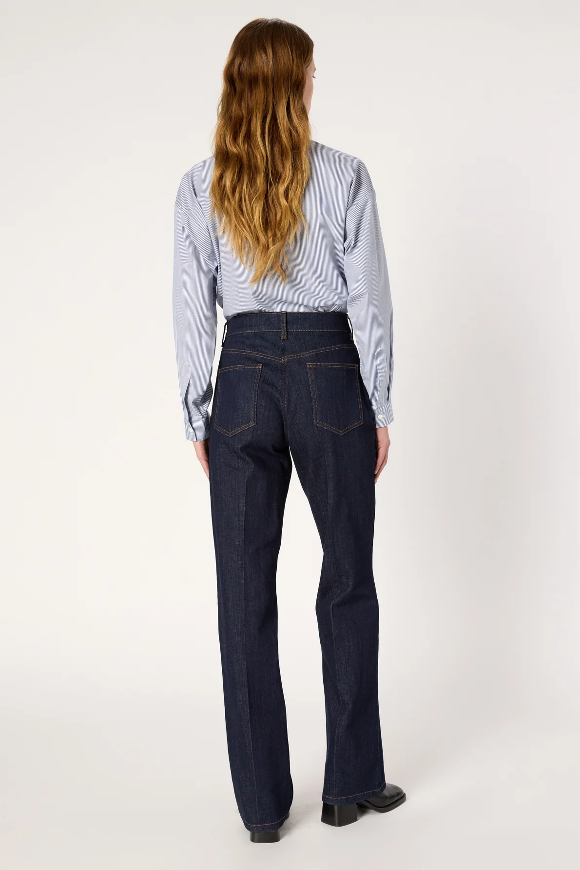 Gérard Darel | Clema High-Waist Straight Jean - Blue - Image 4