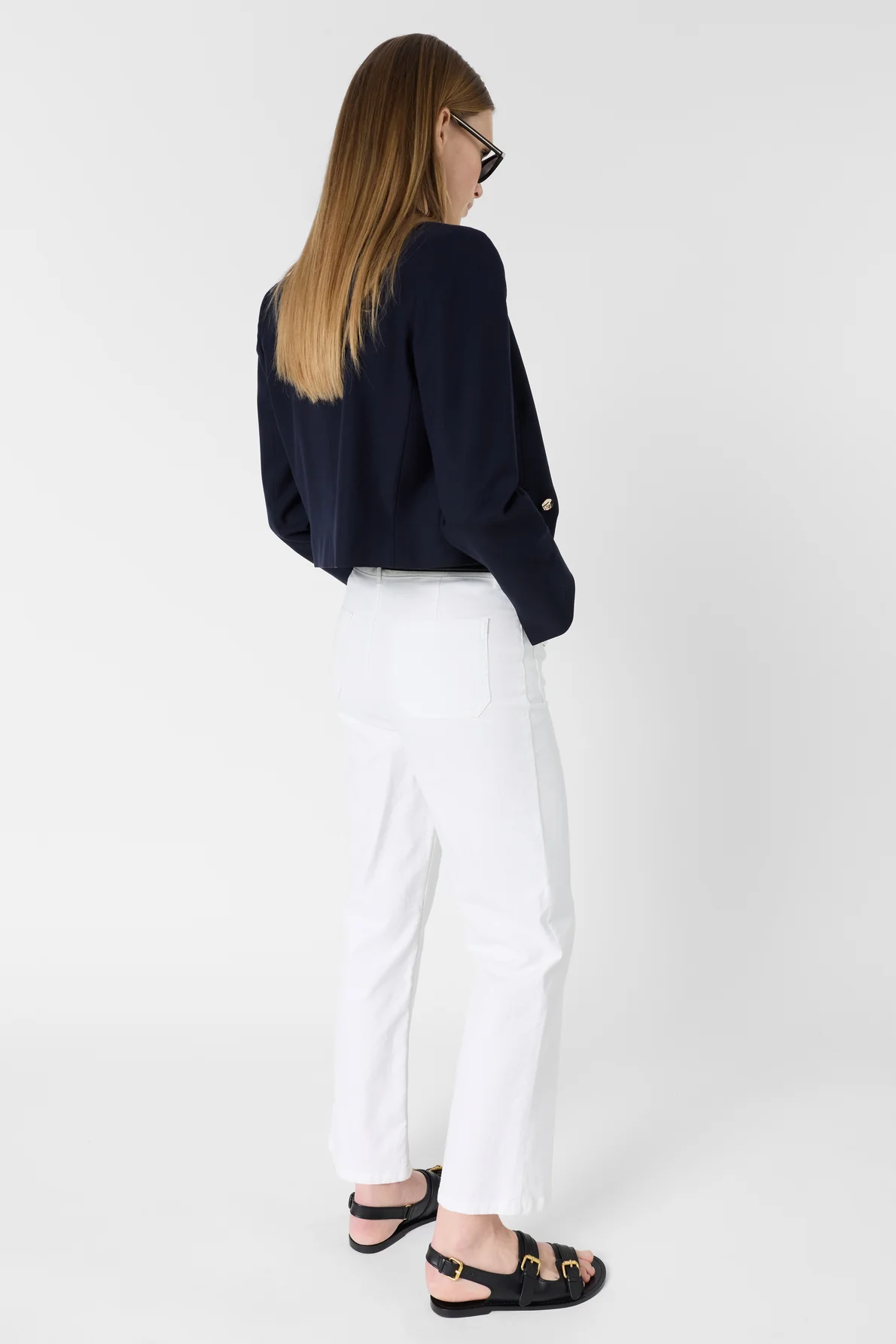 Gérard Darel | Allie Straight Jean - White - Image 4